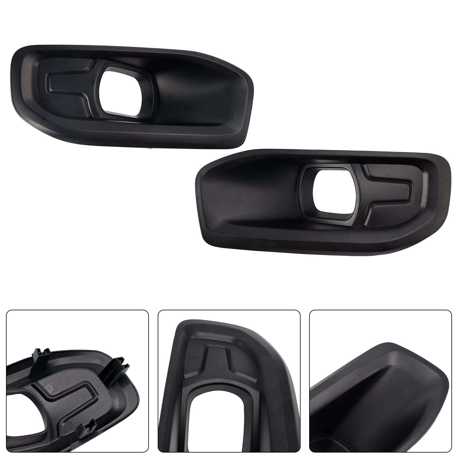 2019-2024 RAM 2500 3500 Pair Tog Light Bezel Trim 68449341AA