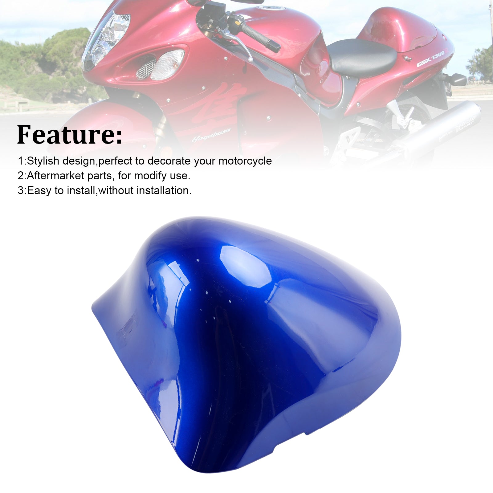 1999-2007 Suzuki GSX1300R GSX-R1300 Hayabusa baksete Fairing Cover