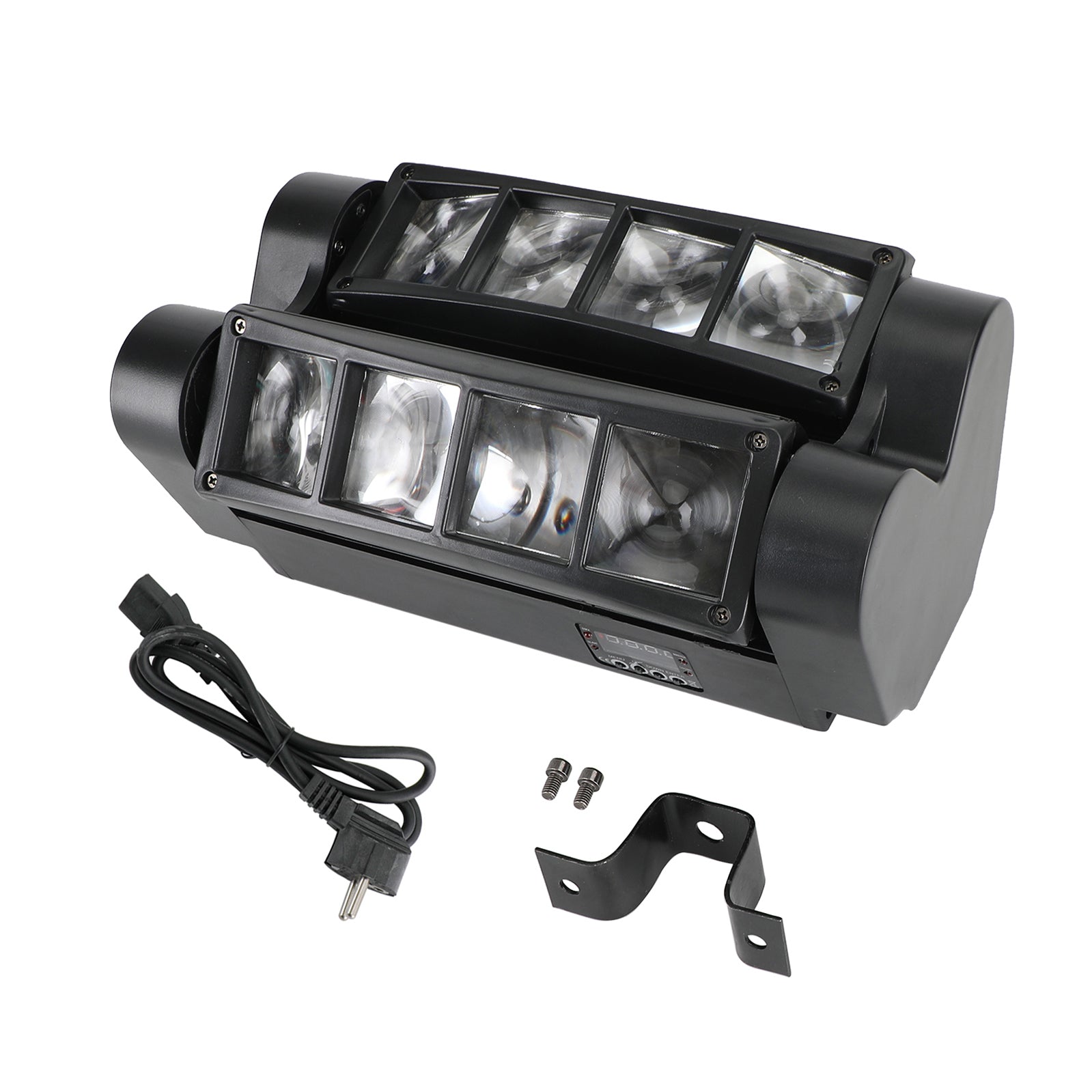 80W 8LED RGBW Spider Moving Head Stage Lighting Beam DMX Disco Party DJ Lighting