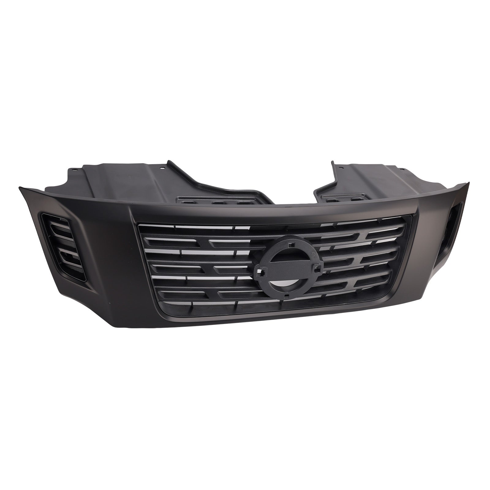 Black Front Bumper Grill Grille Per Nissan Navara NP300 D23 2015-2020