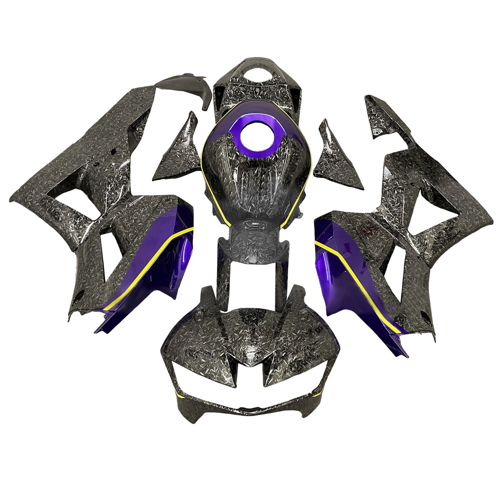 Injektionssats Kit Bodywork Plastic ABS för Honda CBR600RR 2013-2023 F5