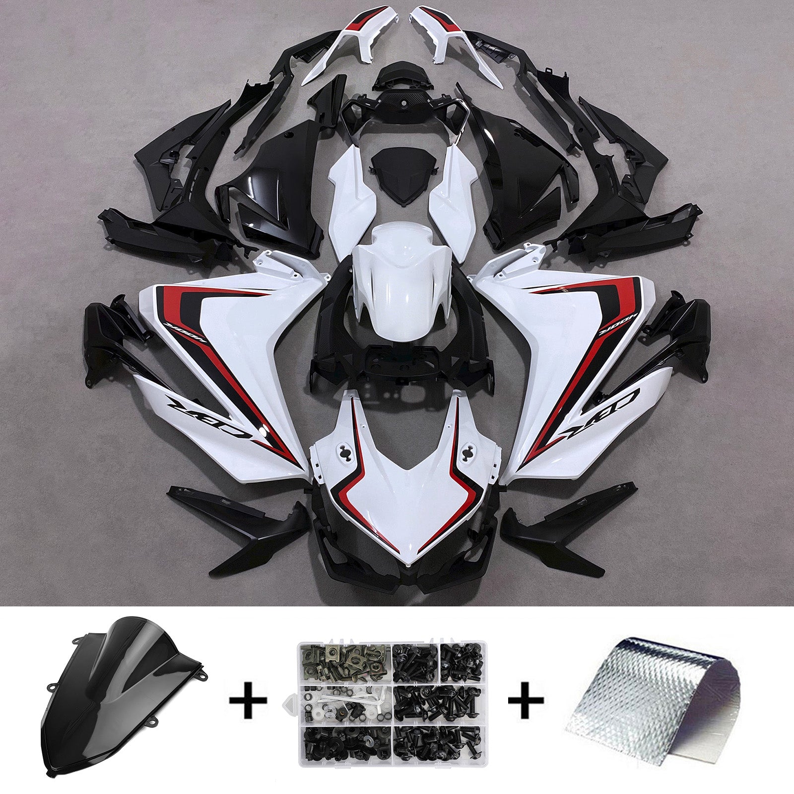 Injection Fairing Kit Bodywork Plastic ABS For Honda CBR400R 2022