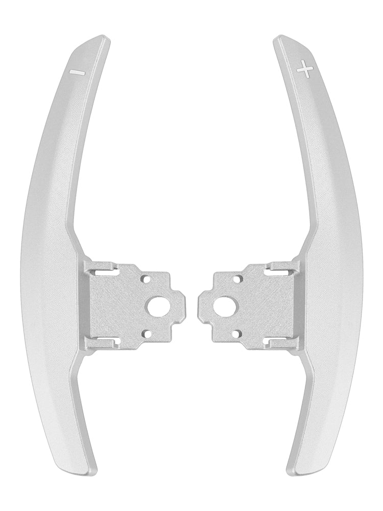 Paddelväxelförlängning för BMW F-serie F30 F31 F32 F10 X3 X5 Aluminium Silver