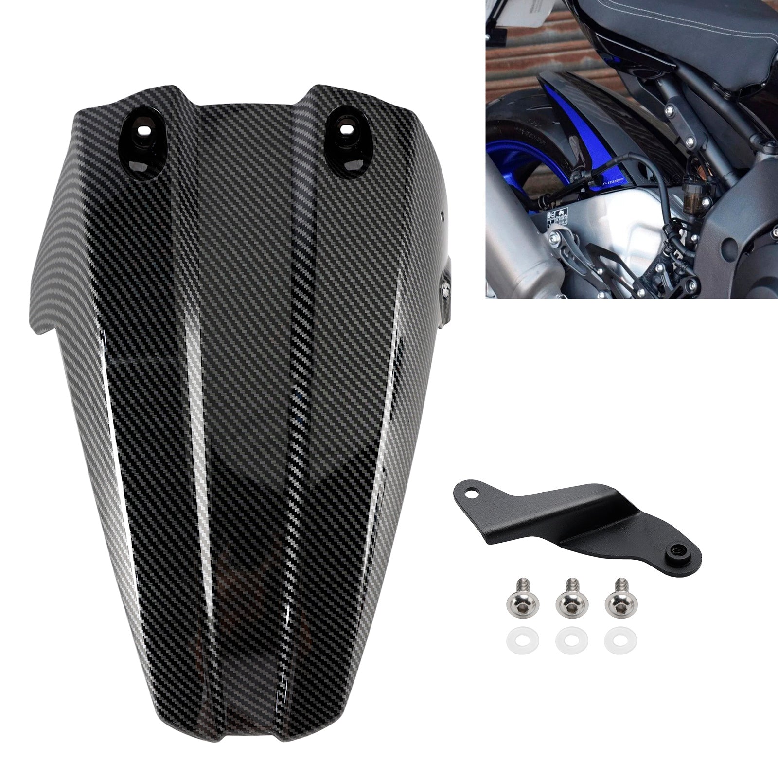 Bakre fender mudvaktsmässa för Yamaha MT-10/SP MT10 2016-2024