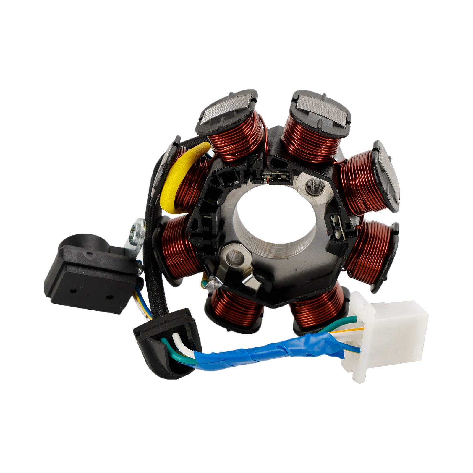 Estator del alternador Honda ANF125 Innova JC33 2007-2013 & Regulador con junta 31120-KPH-701