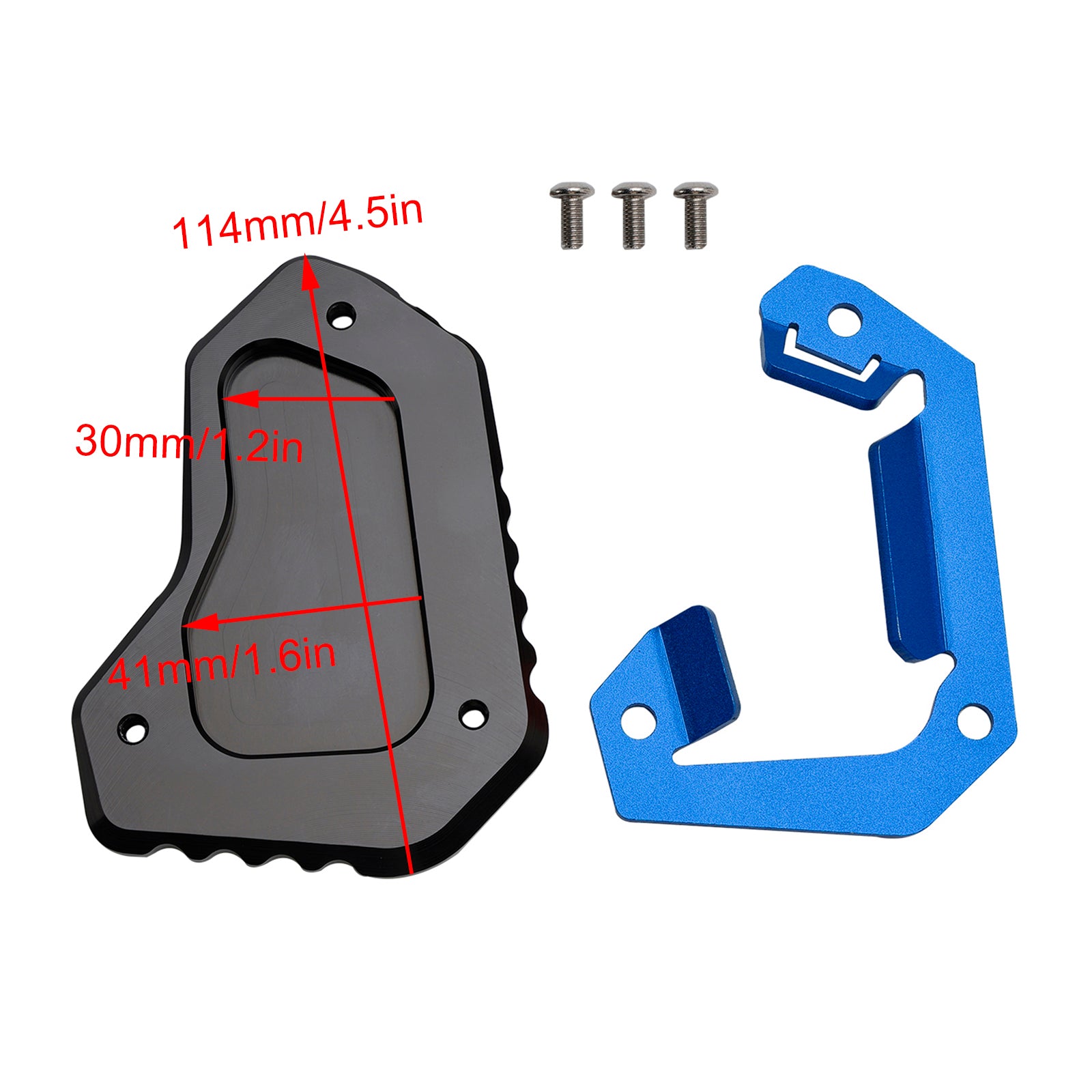 2012-2015 Tiger 1200 Explorer (V13VG) Kickstand Engel Beplate Pad