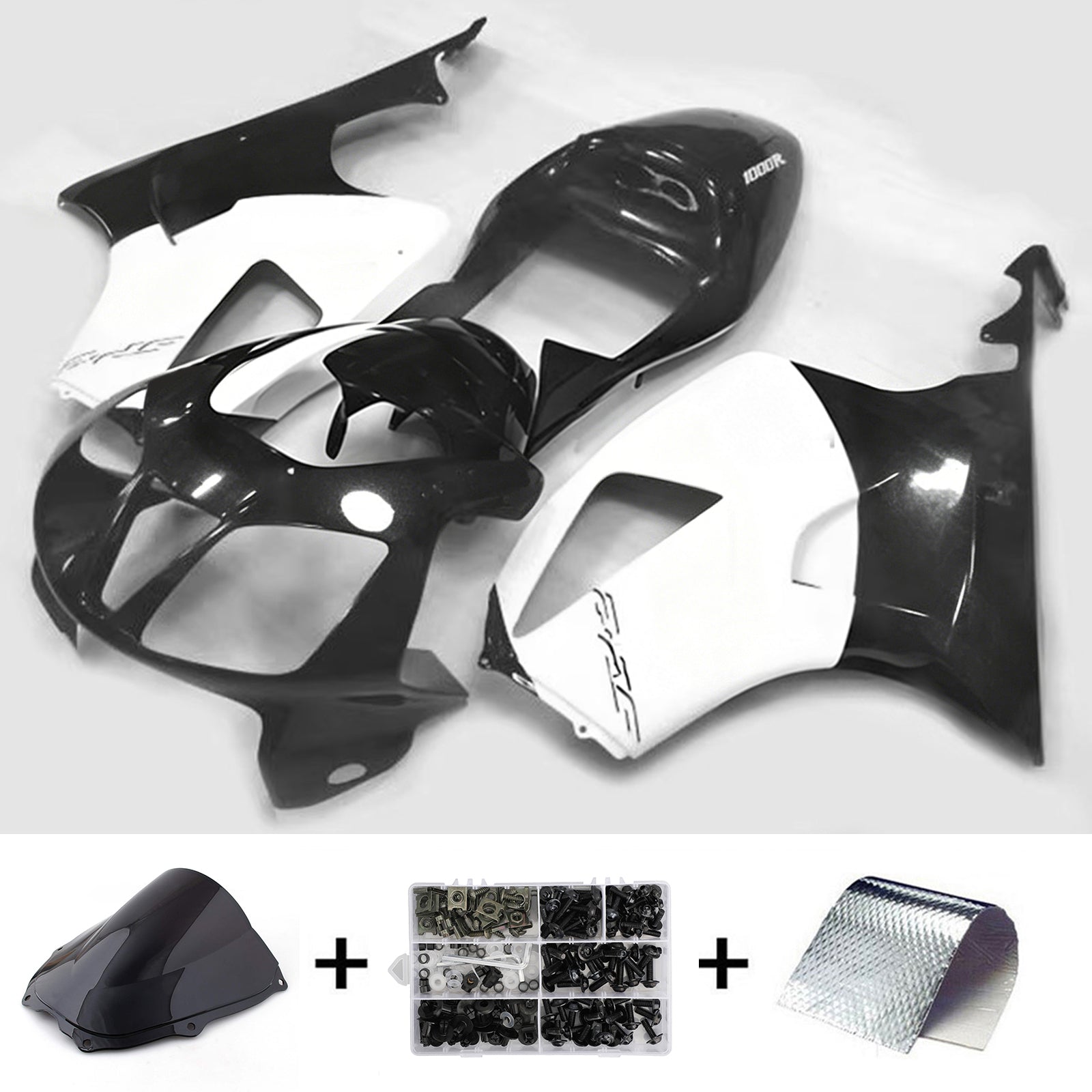 Injection Fairing Kit Bodywork Plastic ABS For Honda VTR1000 RC51 2000-2006