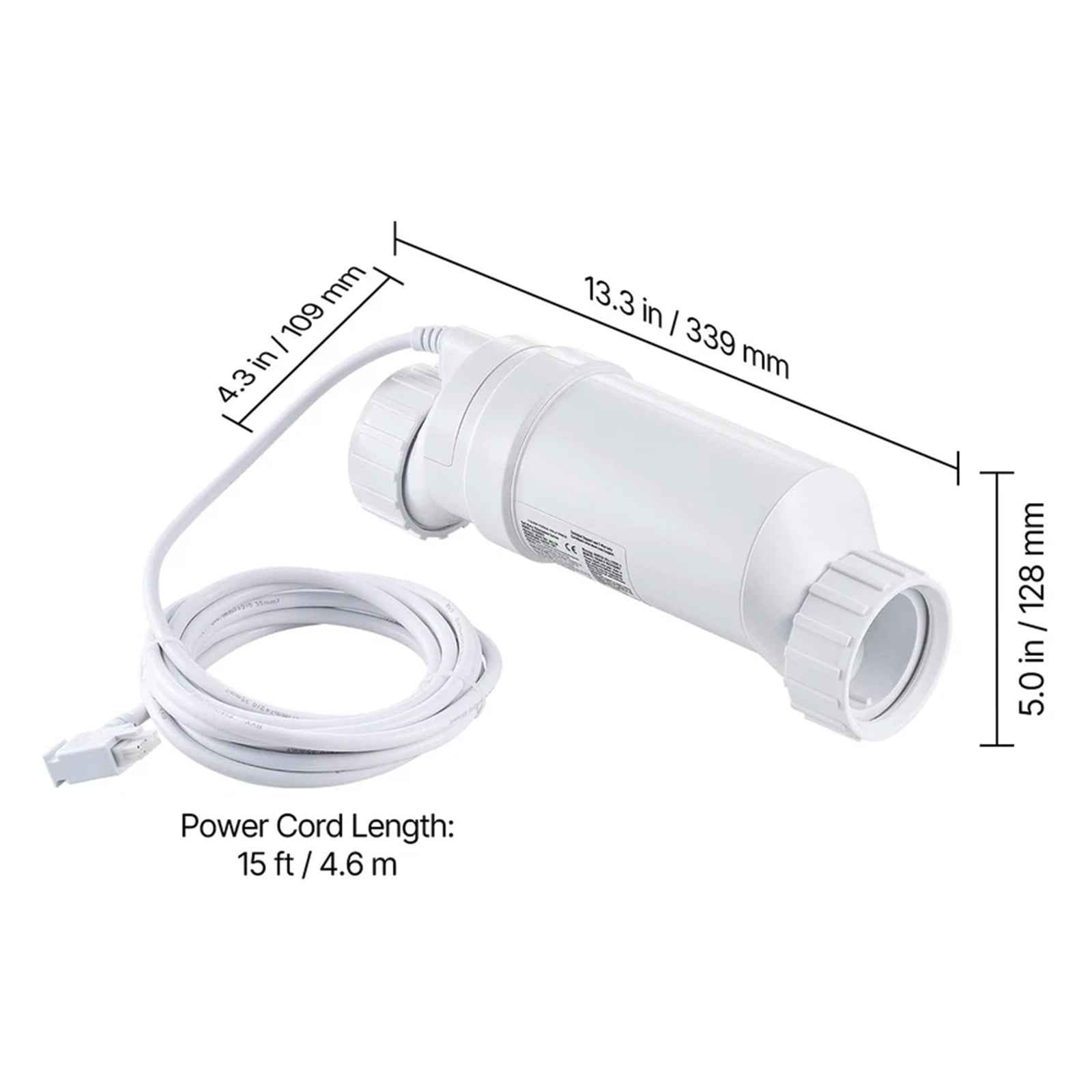 Saltklorgenerator 20Cell-15/89420001 40.000 liter for svømmebasseng