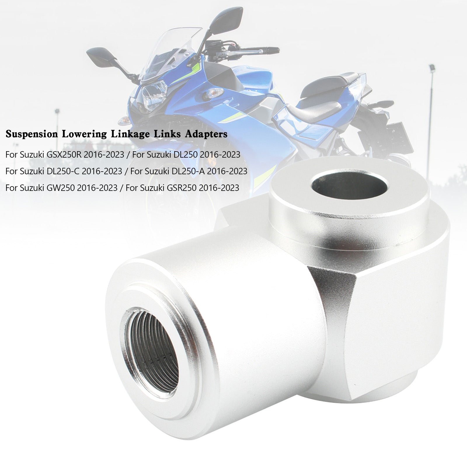 Suzuki GSR250R DL250 GW250 Kit de biellettes d'abaissement de suspension GSX250R