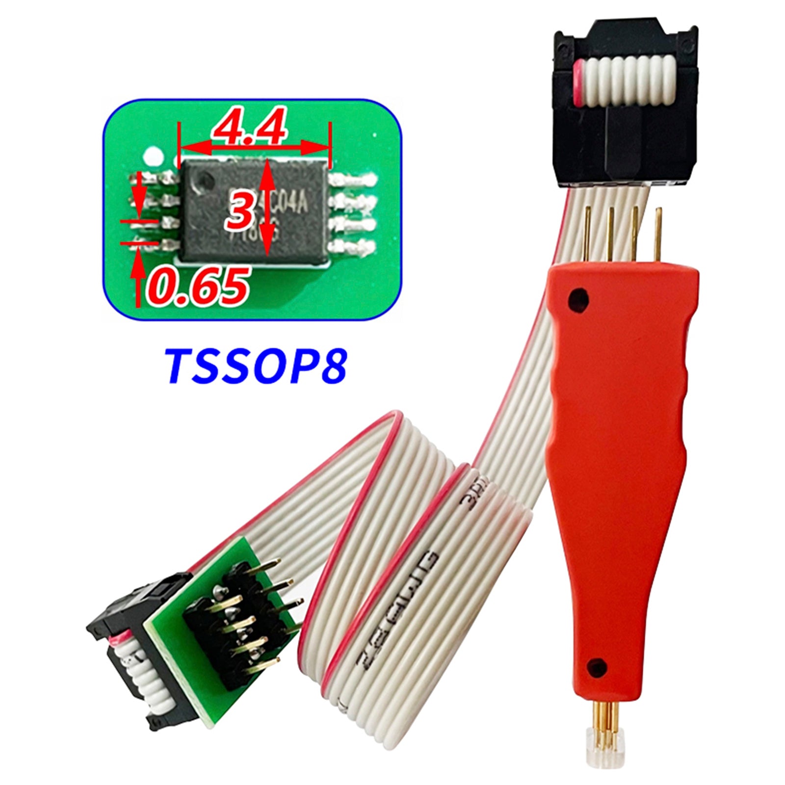 TSSOP8/MSOP8 Chip Burn Test Probe Micro Chip Veerpen Autoverbindingskabel