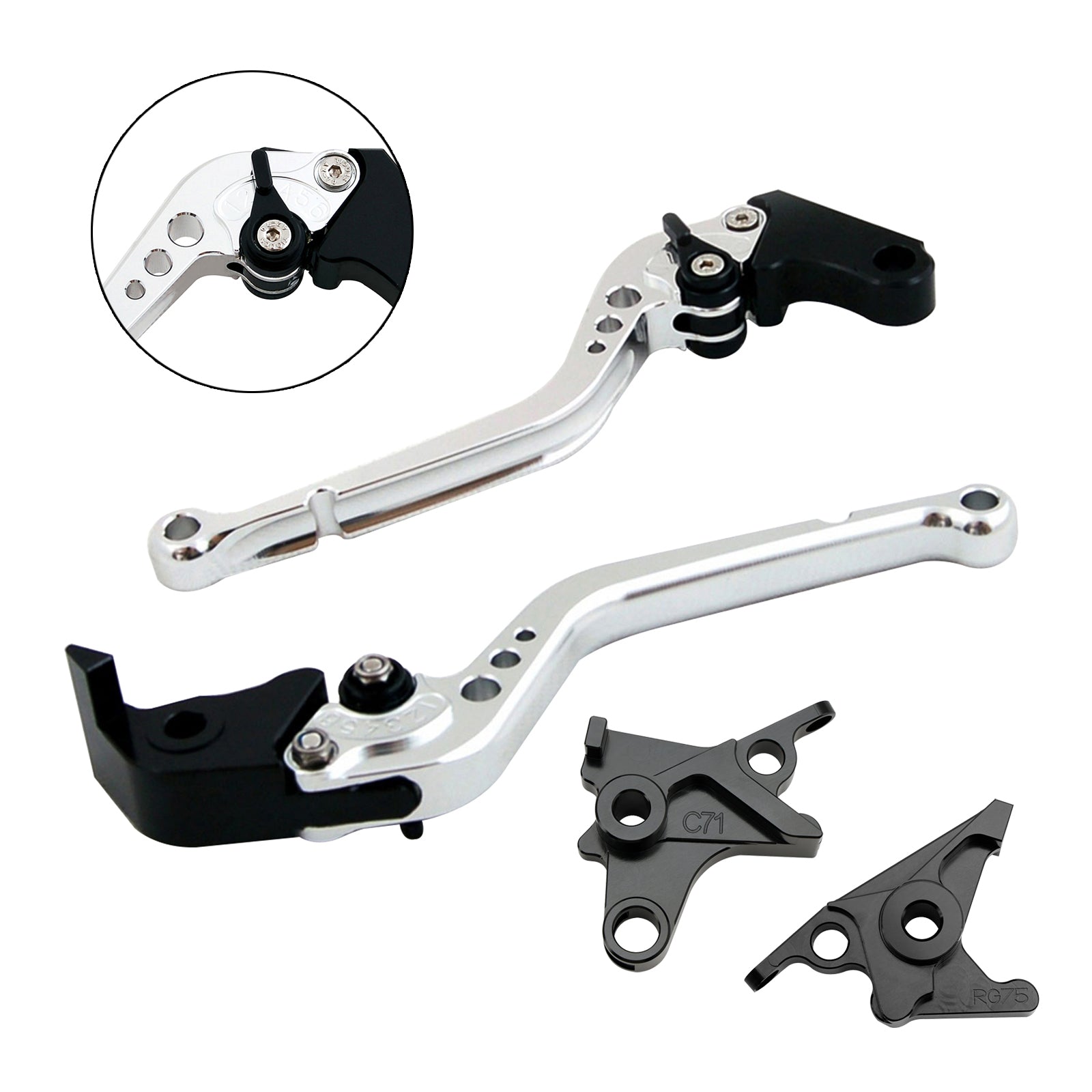 Levier de frein d'embrayage Long adapté à la BMW R NINE T /PURE/RACER 2017 – 2023