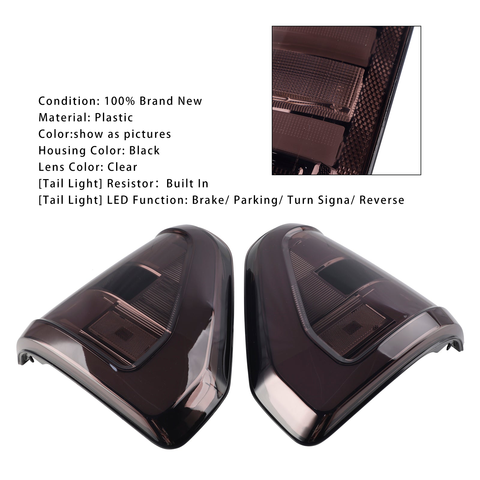 Ford F150 Esquerdo 2021+ & Lanterna traseira direita incandescente atualizada estilo Raptor LED