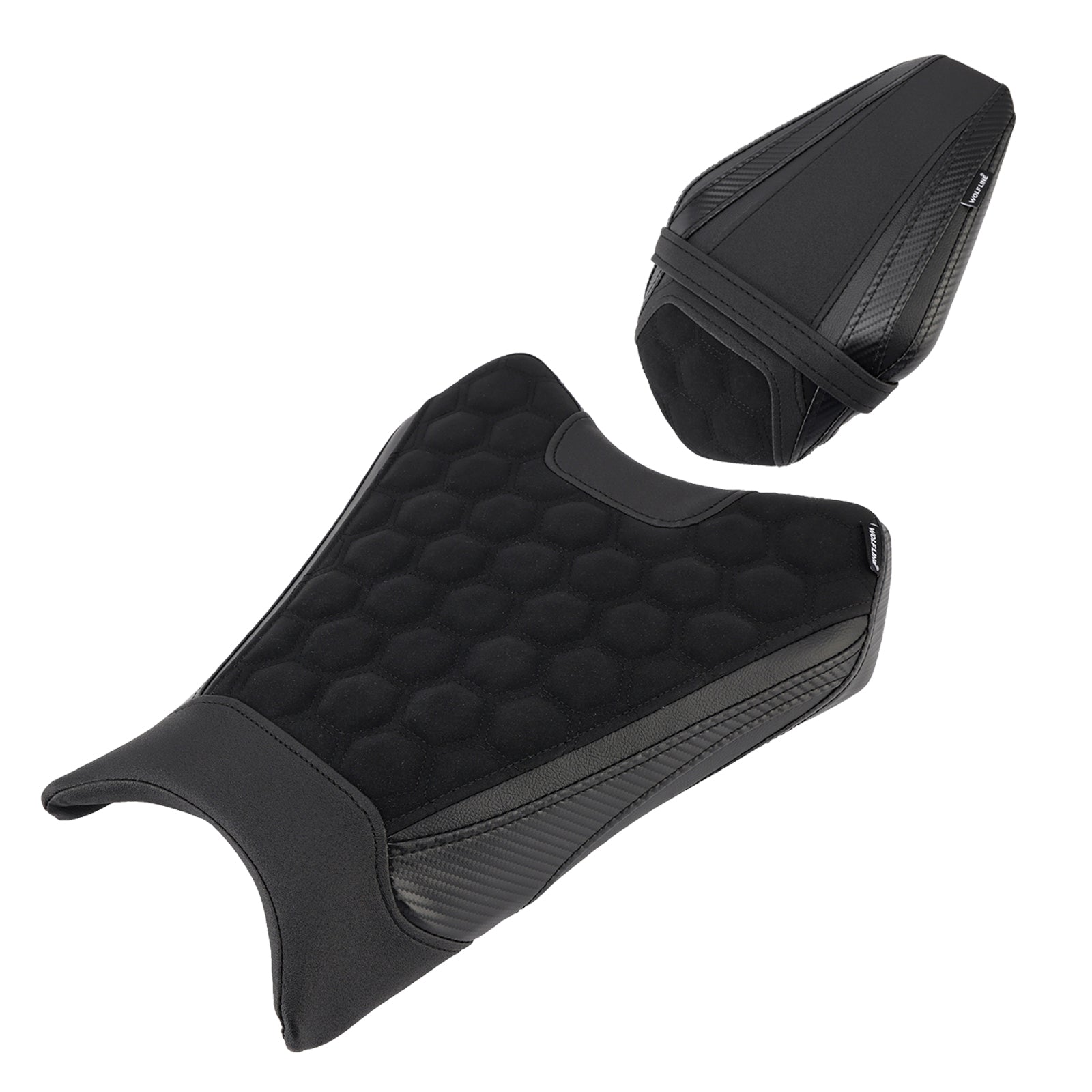 Front&Rear Raider Passenger Cushion Kit Black1 For Bmw R1300Gs R 1300 Gs 24-25