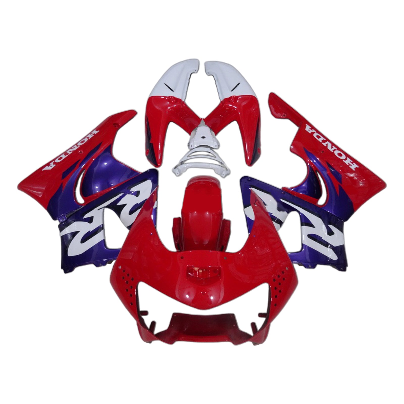 1998-1999 Honda CBR900RR 919 injektionsmässa kit Bodywork Plastic ABS