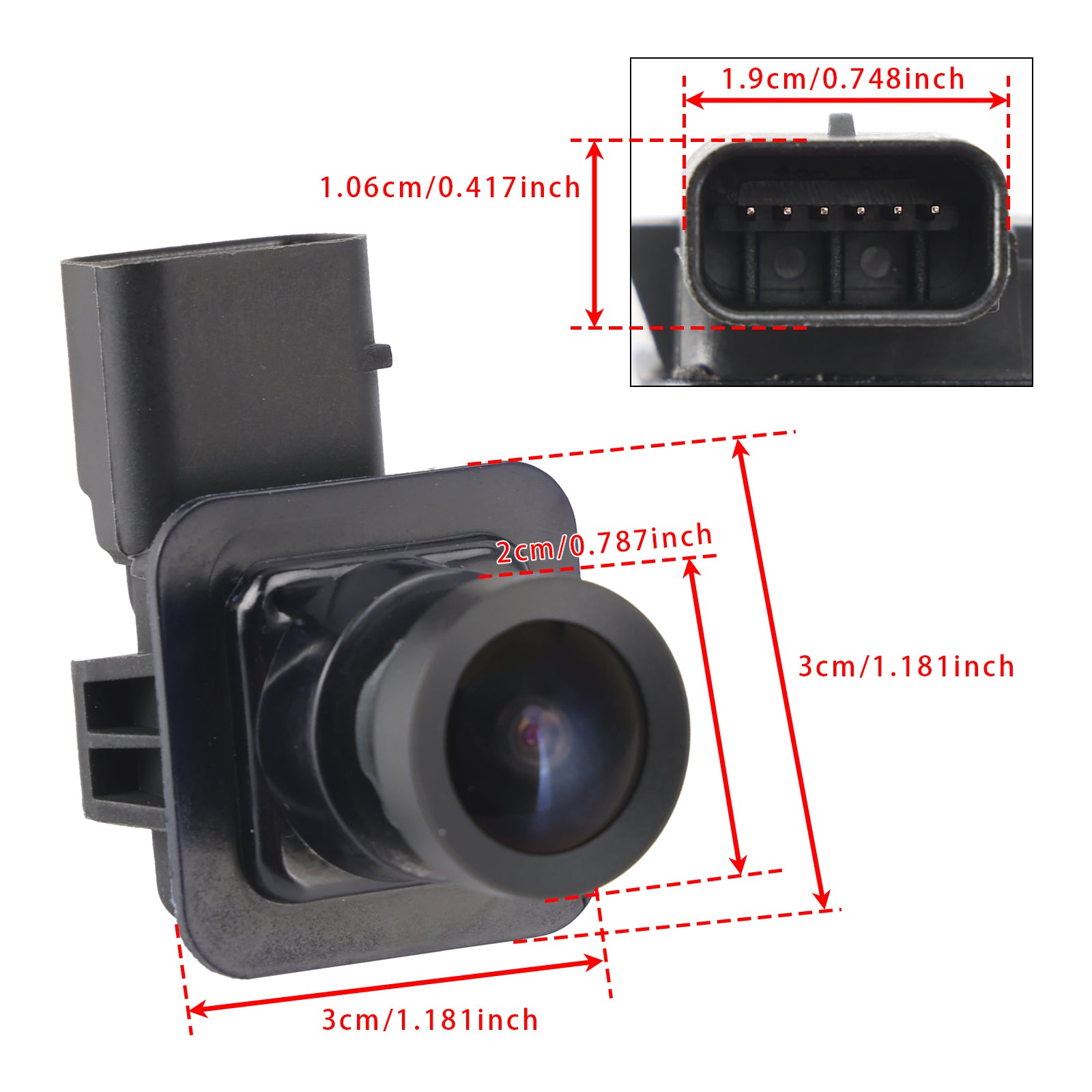 Cámara trasera de respaldo de marcha atrás, asistente de estacionamiento para Lincoln MKX 2011-2013 DT4T-19G490-AB