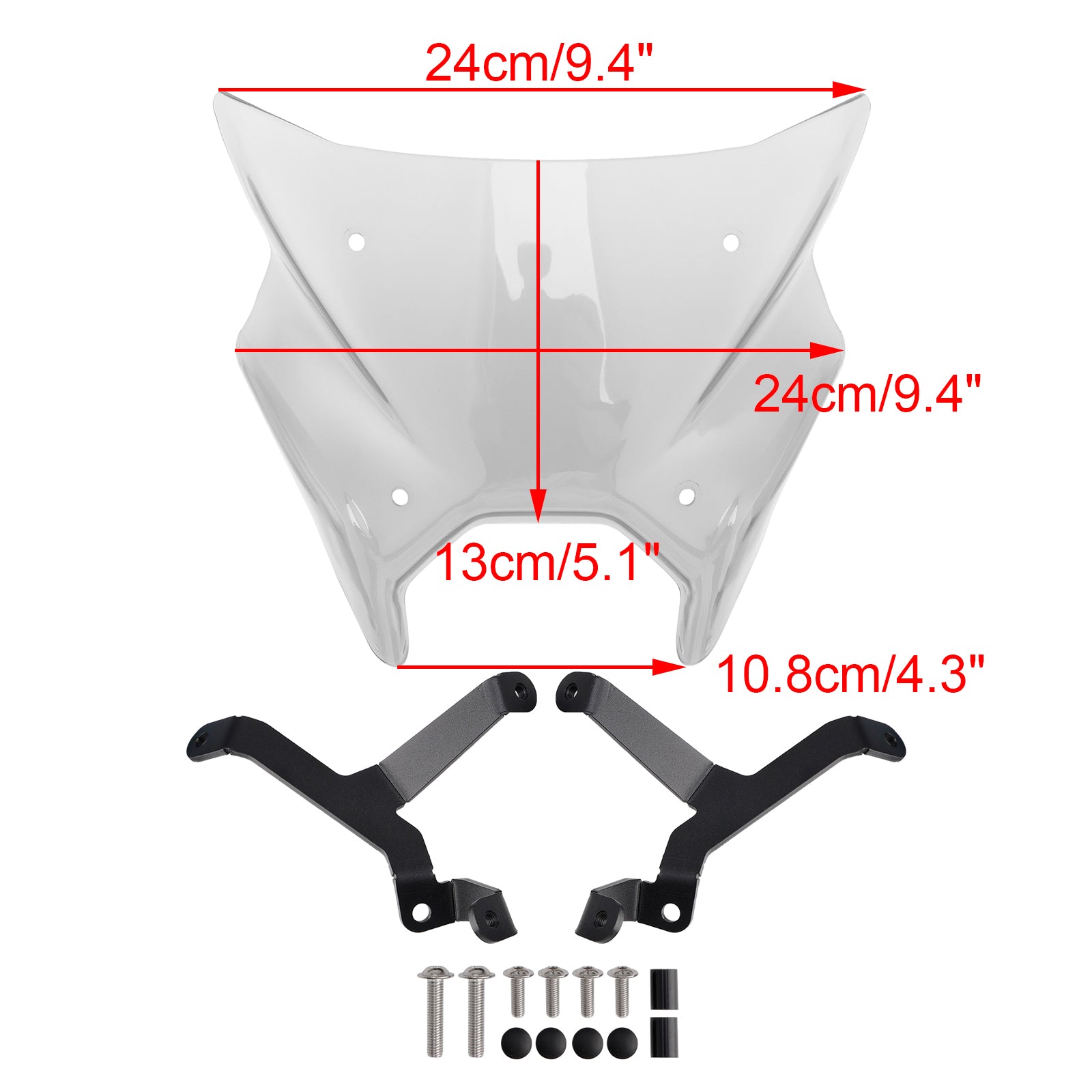 2024-2025 YAMAHA MT-09 MT09 Windshield WindScreen
