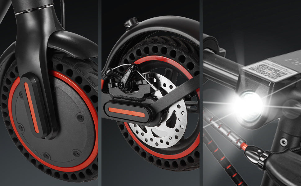 35 km 8.5" Opvouwbare elektrische scooter met app 350W bereik 25 km/u stadsverkeer