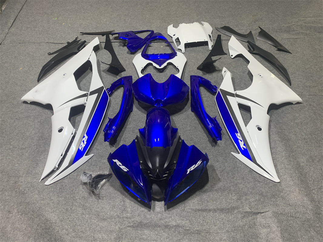 2008-2016 Yamaha Yzf 600 R6 Kit de camence d'injection Bodywork Plastic Abs # 185