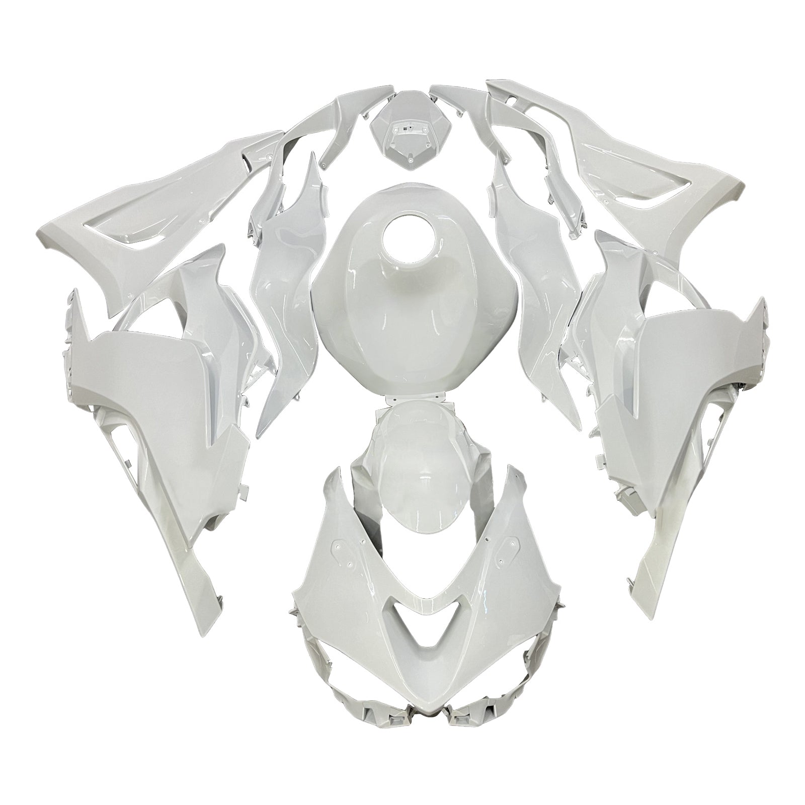 Injectiekuipset carrosserie kunststof ABS geschikt voor Kawasaki ZX-6R 2024-2025