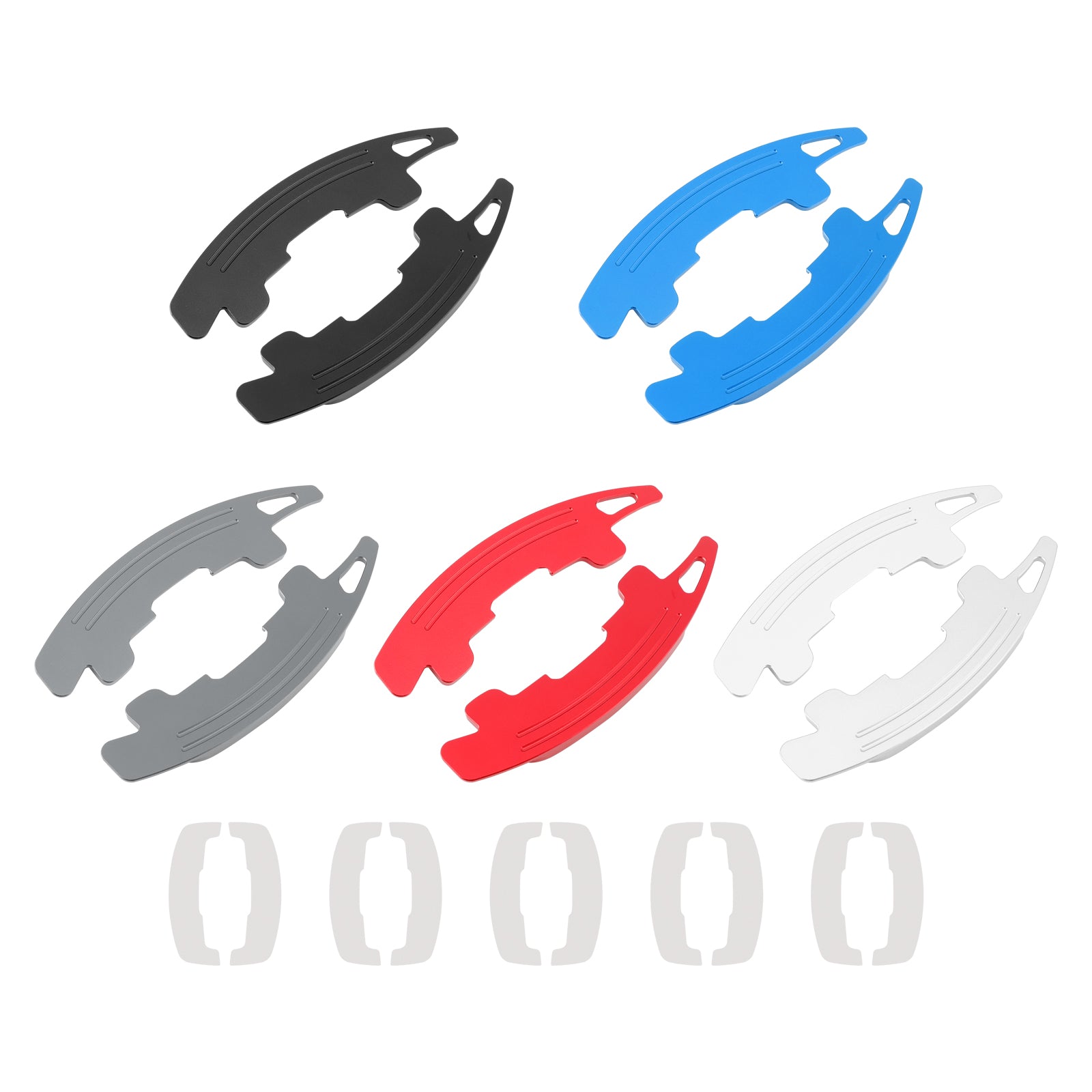 Steering Wheel Paddle Shifter Extension Fit For Range Rover Jaguar Aluminium