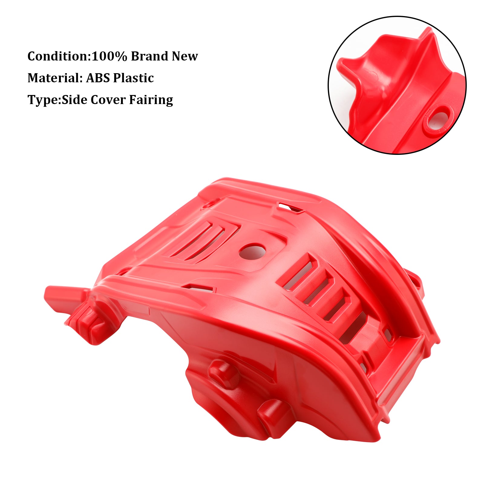 2023-2024 Honda CRF300 CRF300L SKIDPLATT Motorvakt Crack Plastic Plastic