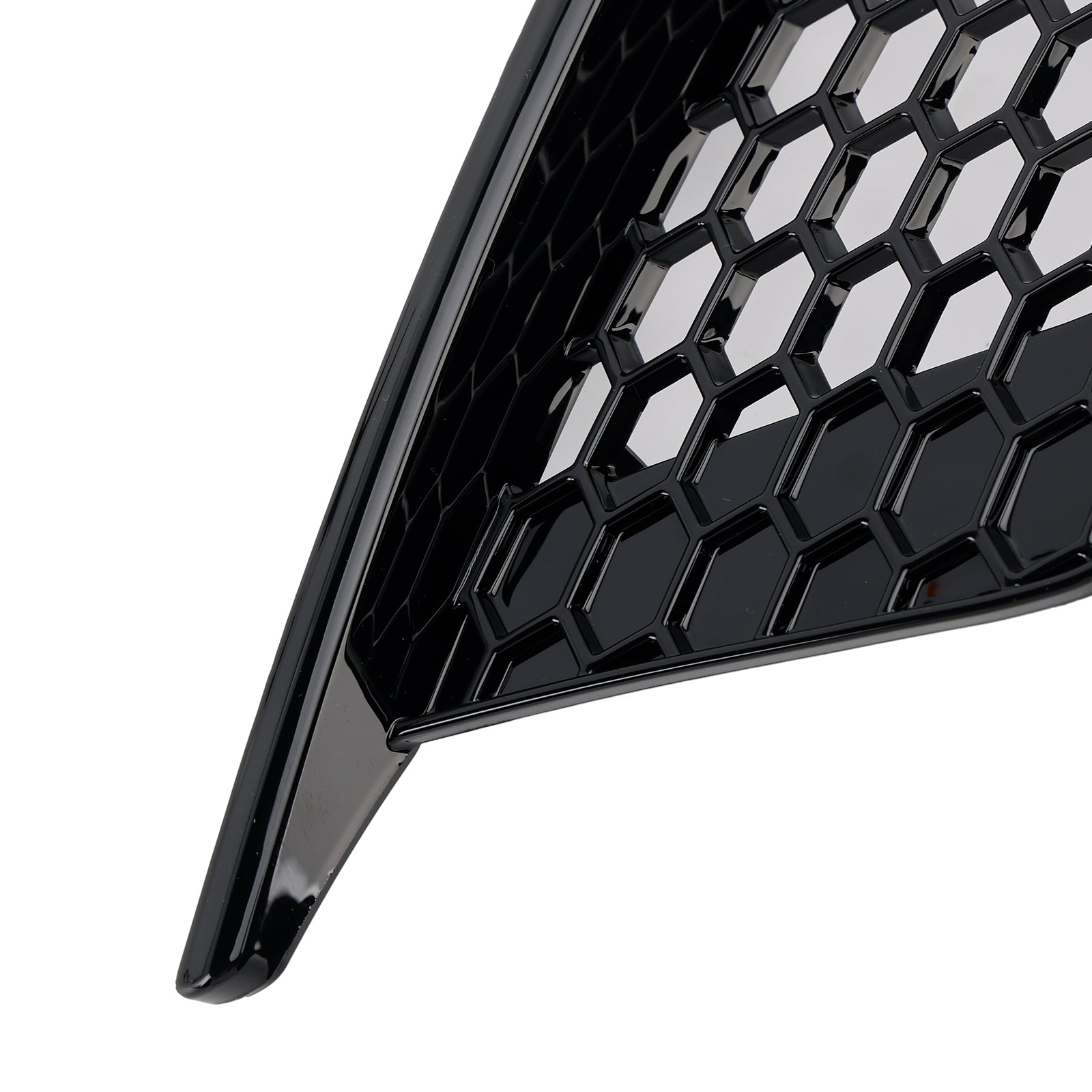 2013-2016 Audi A3 8V Sedan Gloss Black Front Fog Light Grill Covers