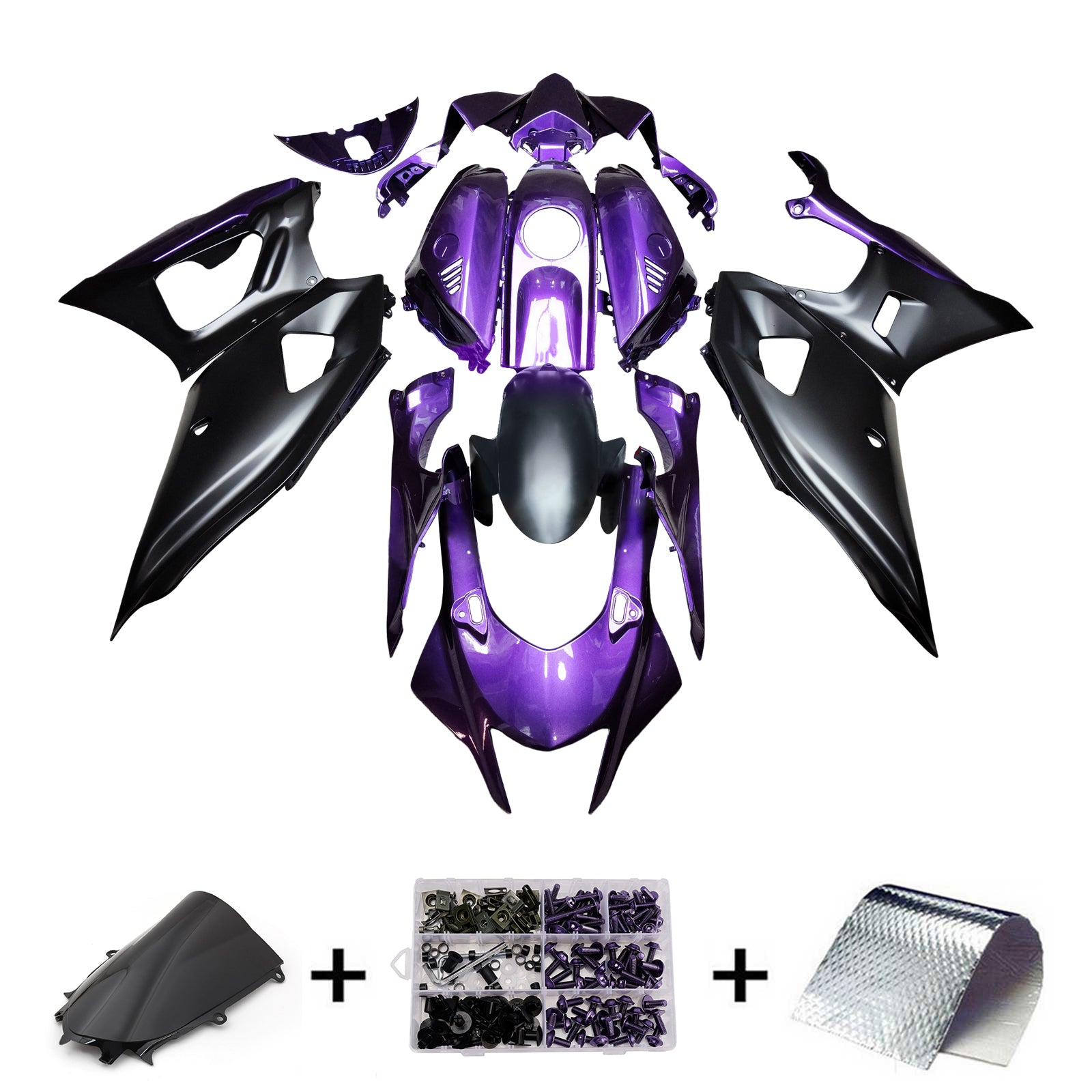 Injection Fairing Kit Bodywork Plastic ABS fit For Yamaha YZF-R7 2021-2025