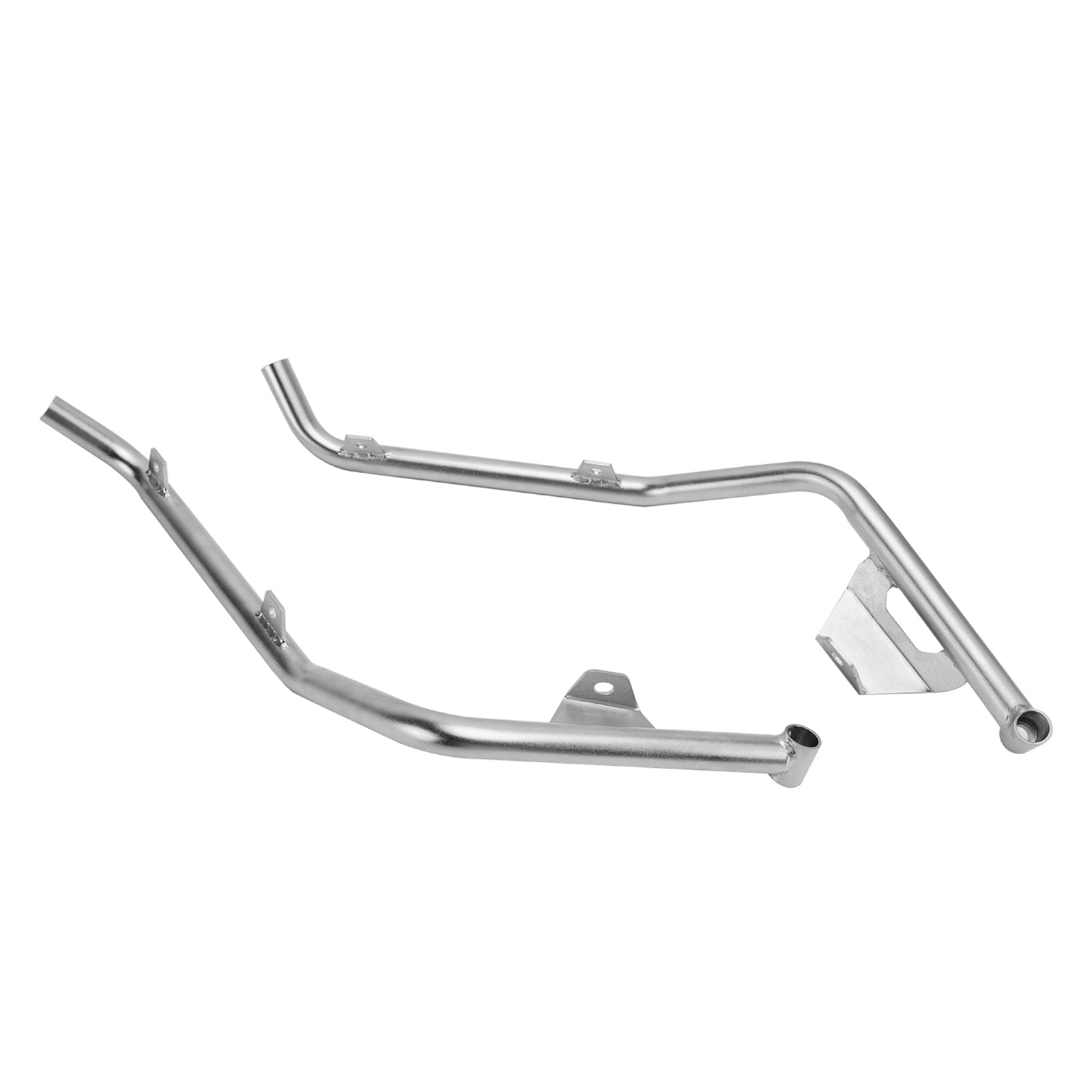 Upper Lower Kit Engine Guard Frame Crash Bar Silver For Honda Adv350 2022-2025