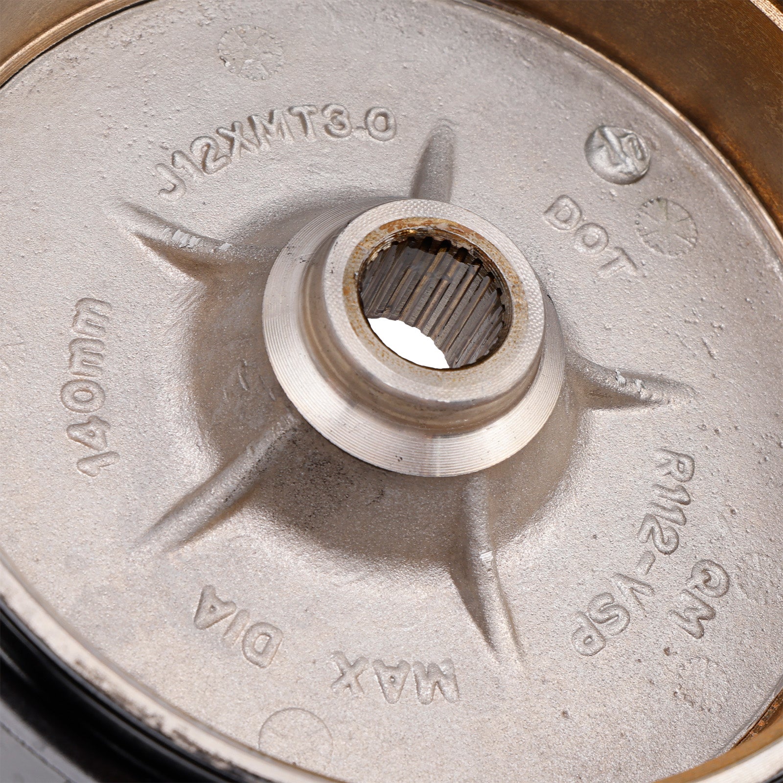 3.0x12" Tubeless velgenset voor Vespa Primavera/Sprint 50-150cc, voor en achter