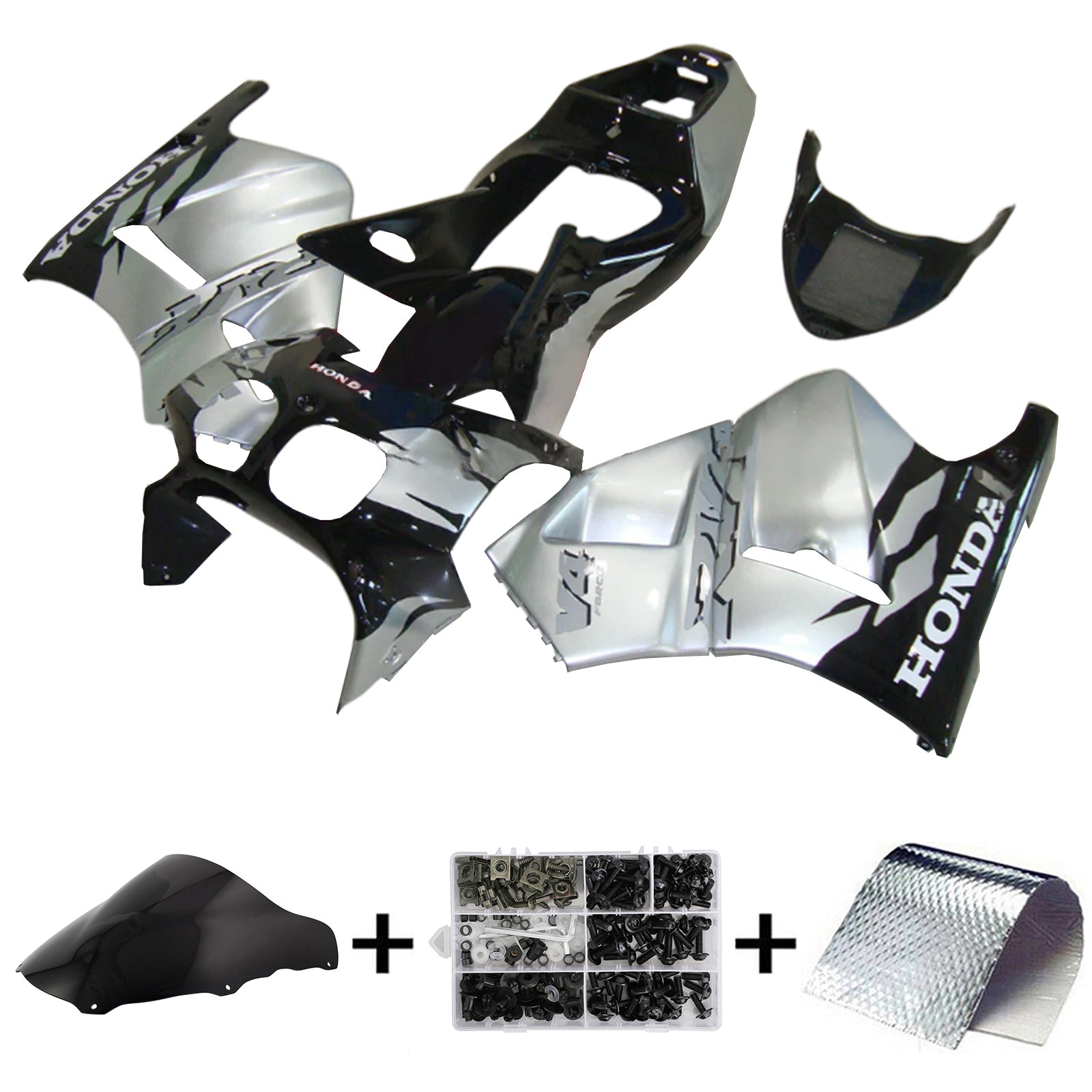 1994-1998 Honda RVF400 NC35 Injeksjon Fairing Kit Bodywork Plastic ABS