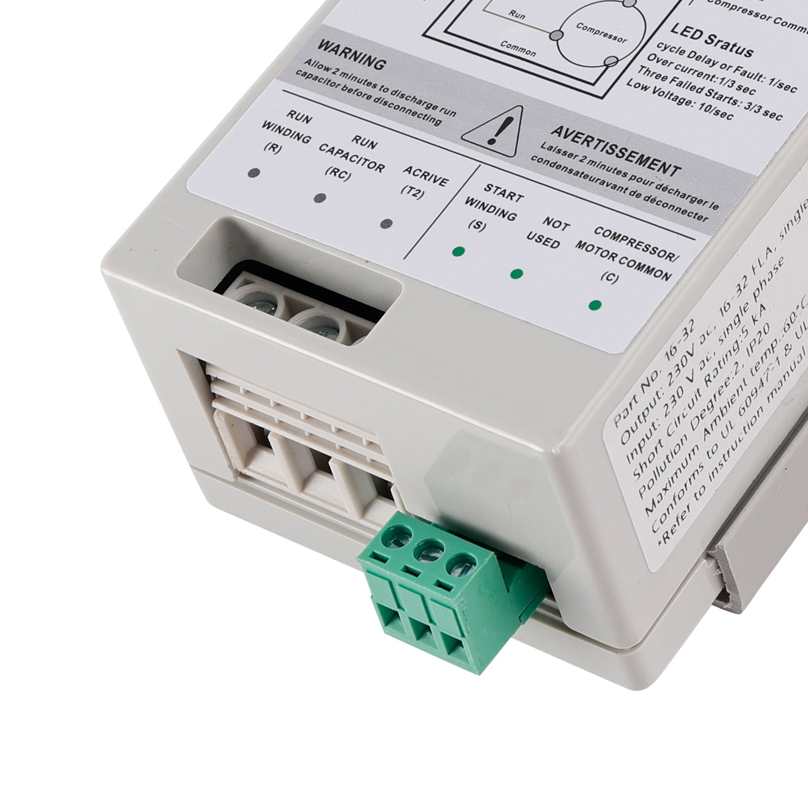 Proteção do motor reverso de partida suave AC (kit de instalação 16-32A +)