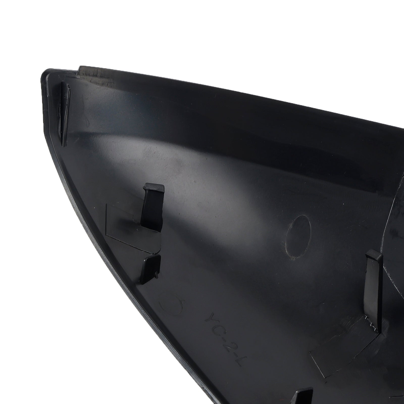 07/2006-05/2015 Peugeot 207 Hatchback sidospegelkåpor Backhus mattsvart 9680194877