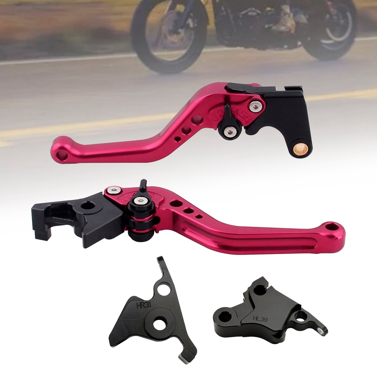 Nouveau levier de frein d'embrayage court adapté pour CFMOTO 450SS 450SR 21-23 450NK 23-24
