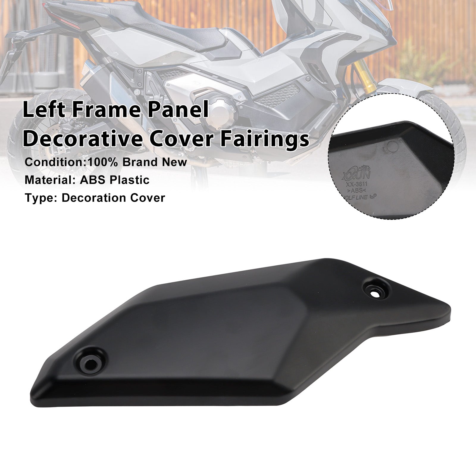 Left Frame Panel Decorative Cover Fairings For Honda X-ADV 750 2021-2025