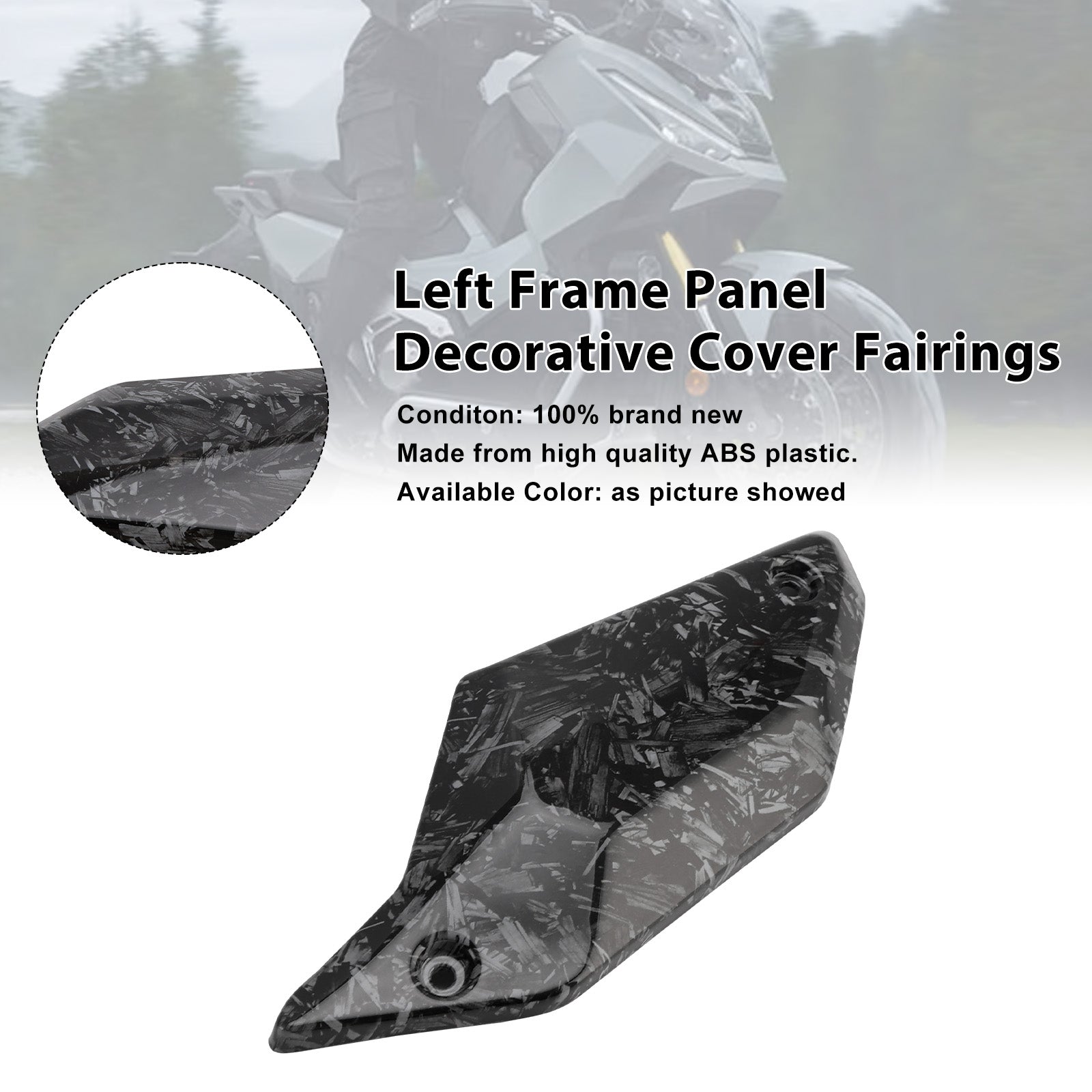 Left Frame Panel Decorative Cover Fairings For Honda X-ADV 750 2021-2025