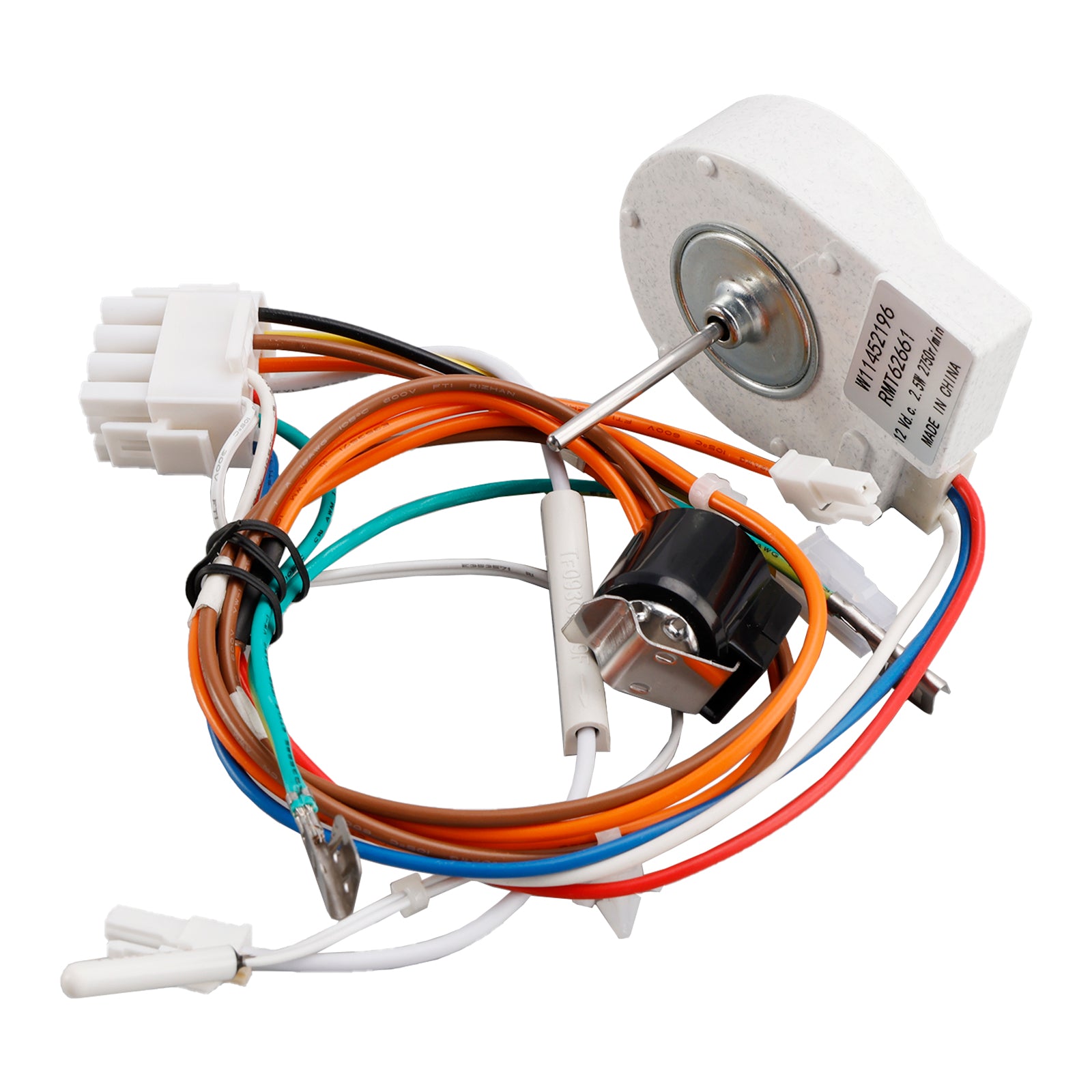 W11452196 Refrigerator Evaporator Fan Motor Replacement Part W10514110 W11374554