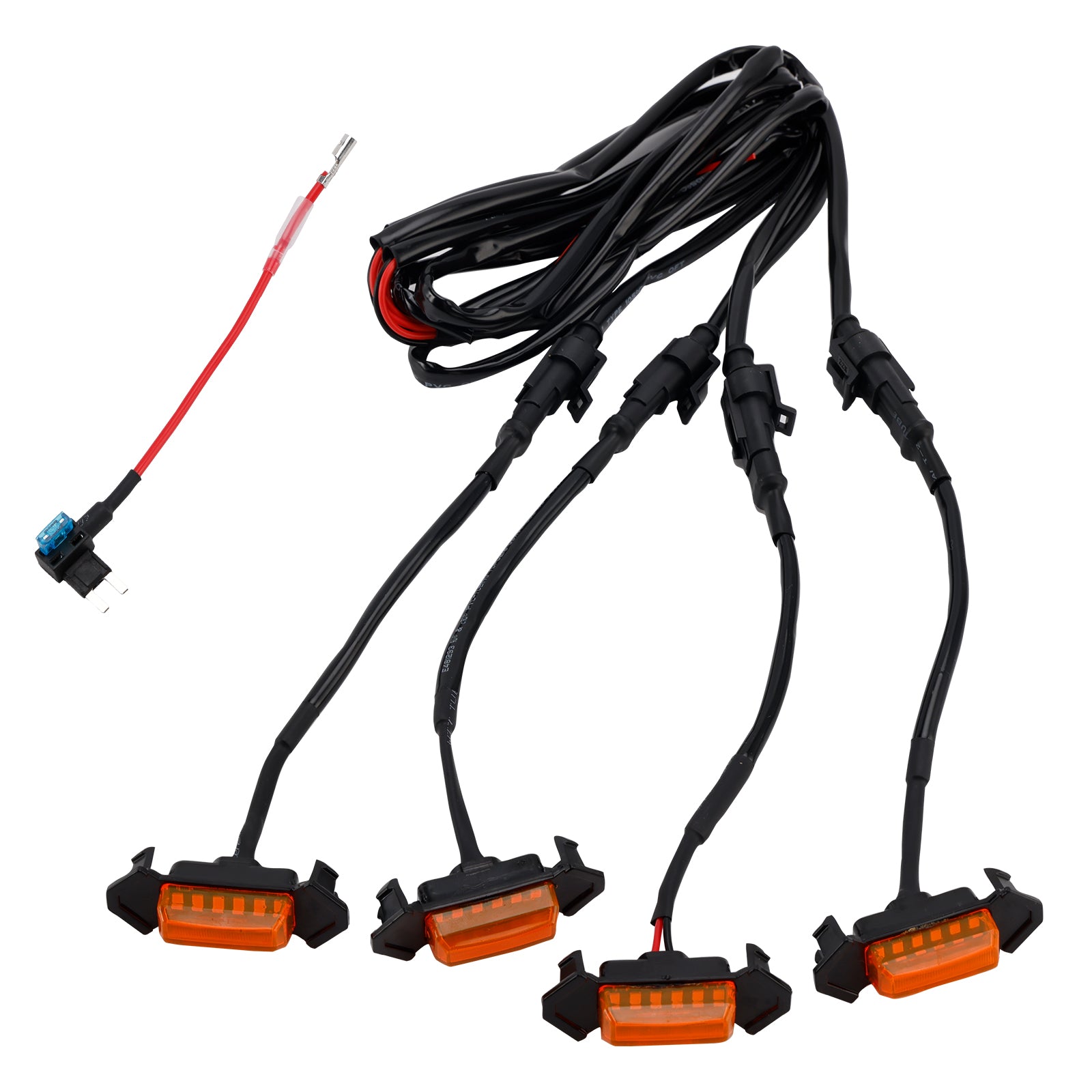 2016-2023 Toyota Tacoma gul lins bärnstensfärgad ljus frontgaller LED-ljussats PT228-35170