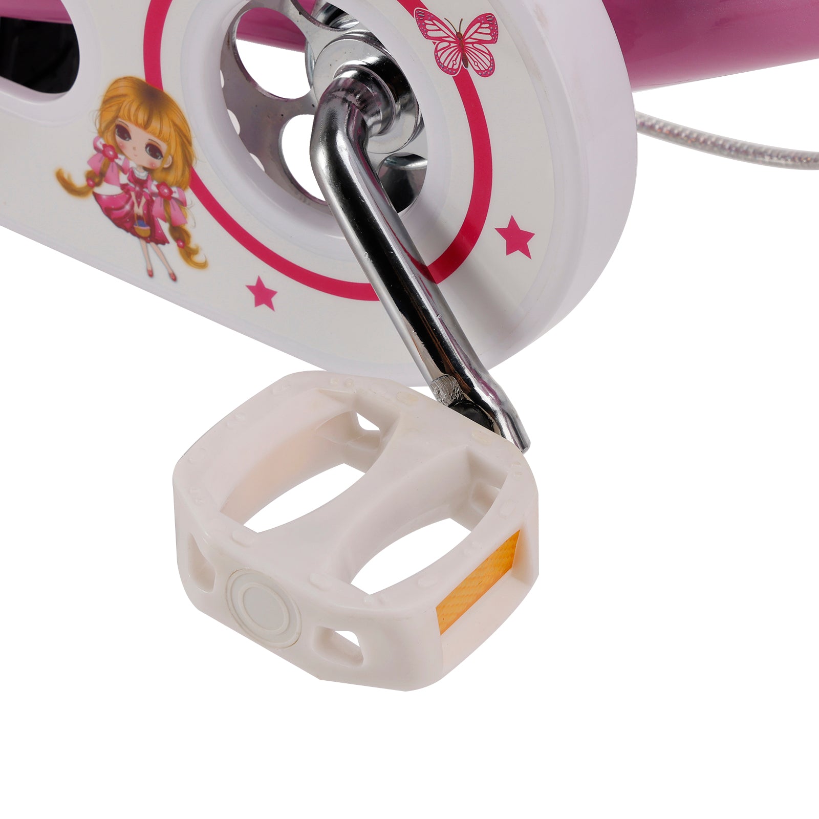 16"/18" Children Princess Bicycle Girls Bike with Removable Training Wheels Pink