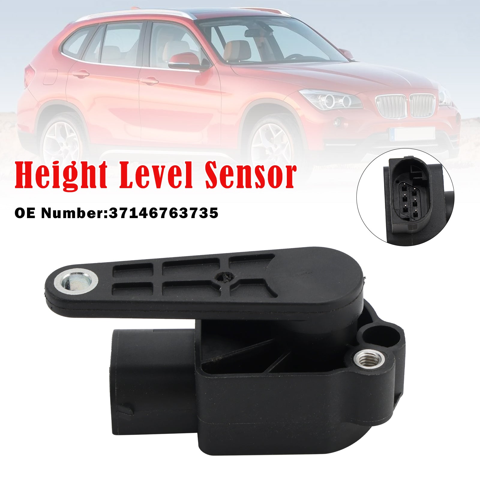 Capteur de niveau de hauteur 37146763735 pour BMW série 5 E60 E61 X1 X5 X6 E84 E70