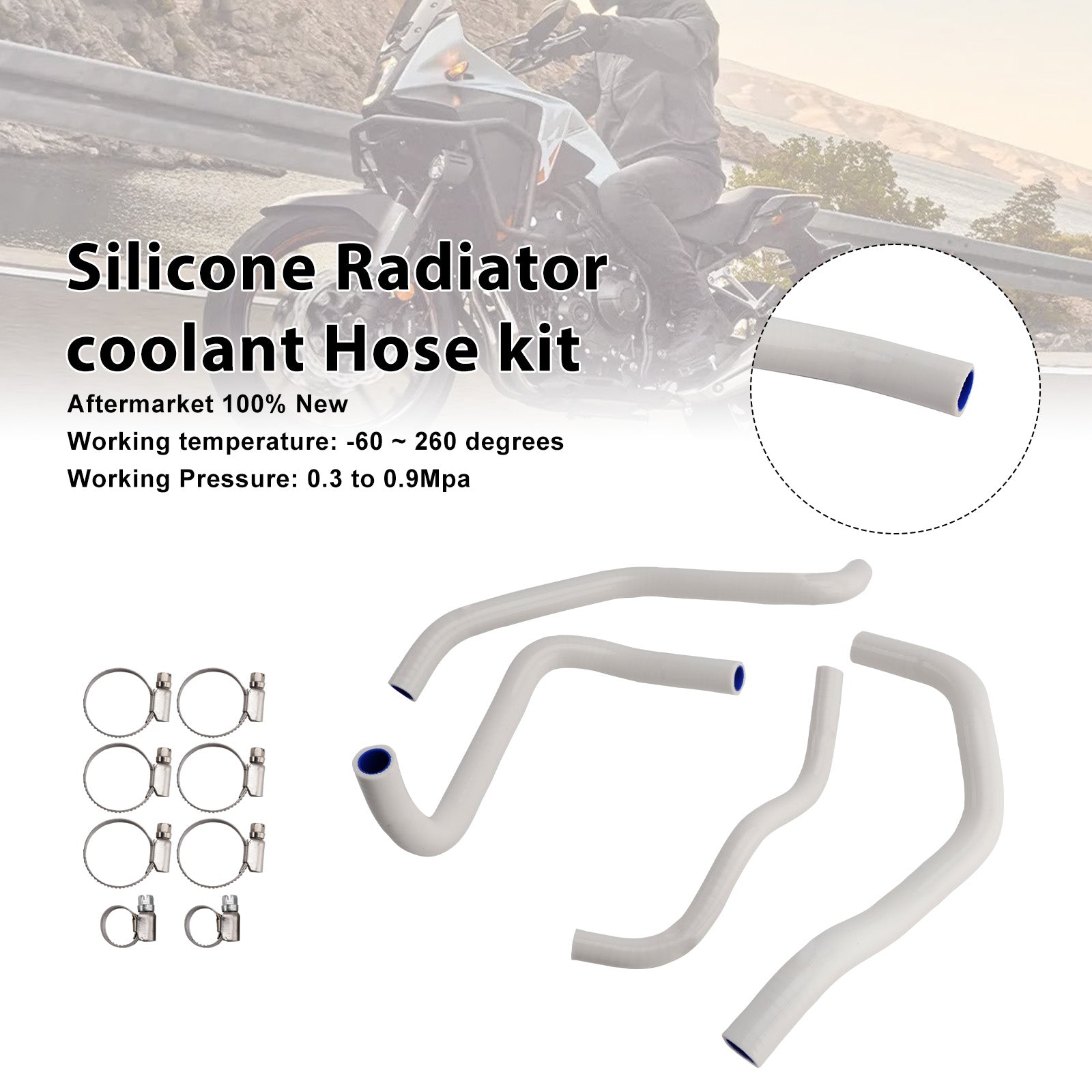 2013-2024 Honda CB500F/X/R Silicone Radiator coolant Hose