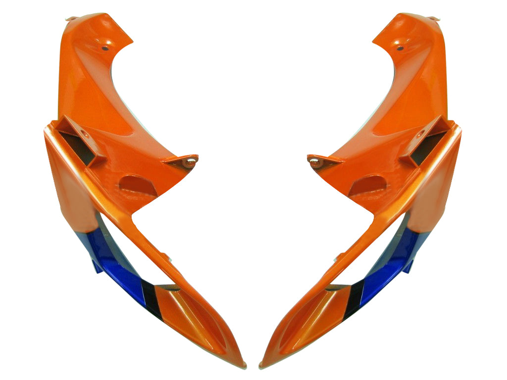 2006-2007 Suzuki GSXR 600 750 Orange & Carénages Jordan Racing bleus génériques