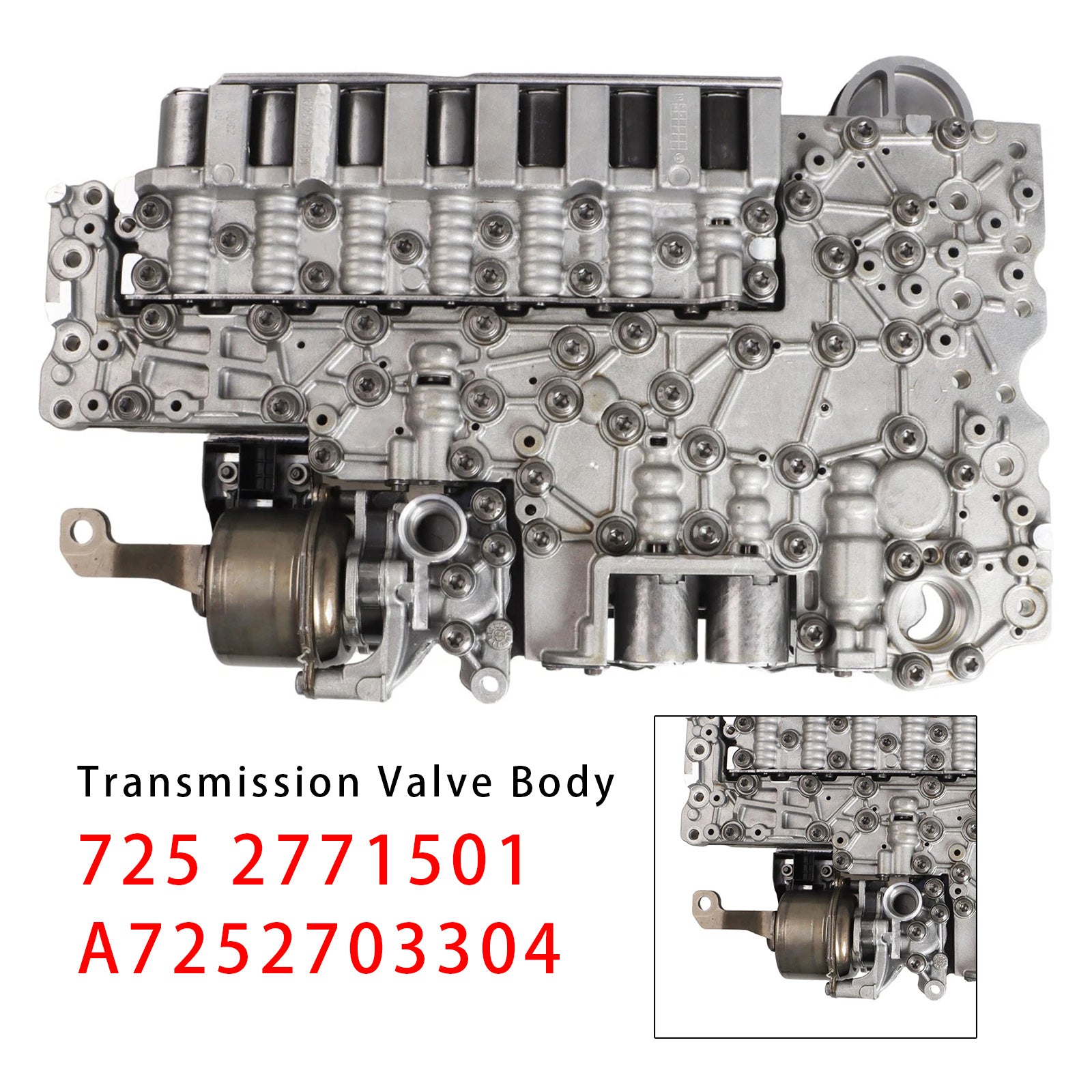 725 2771501 A7252703304 Transmission Valve Body For Mercedes Benz