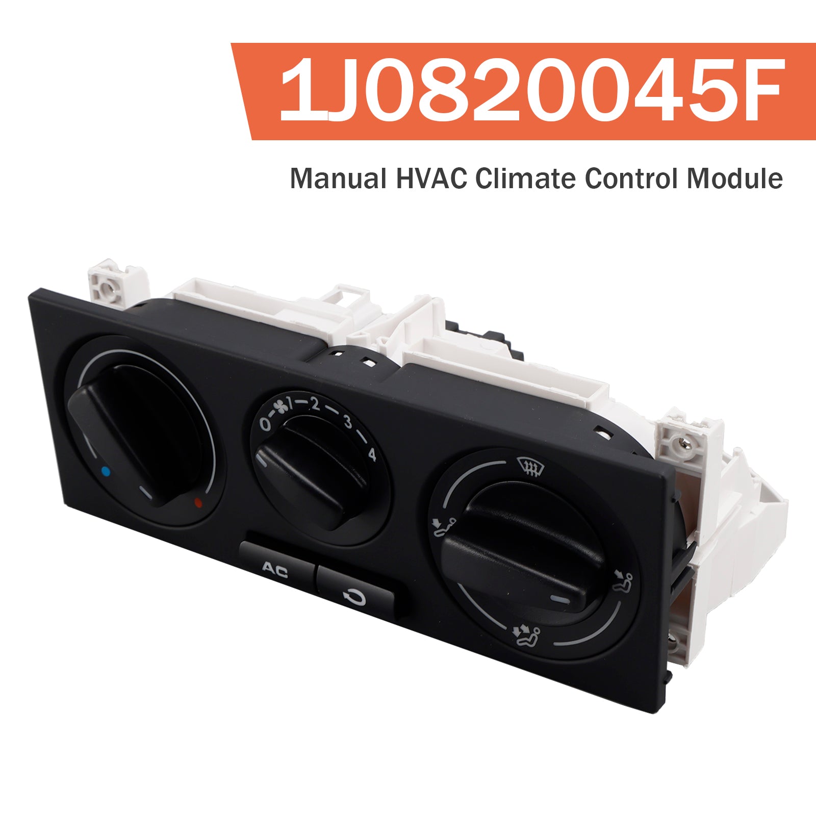 Manual HVAC Climate Control Module 1J0820045F 599-152 for VW Golf Jetta Beetle