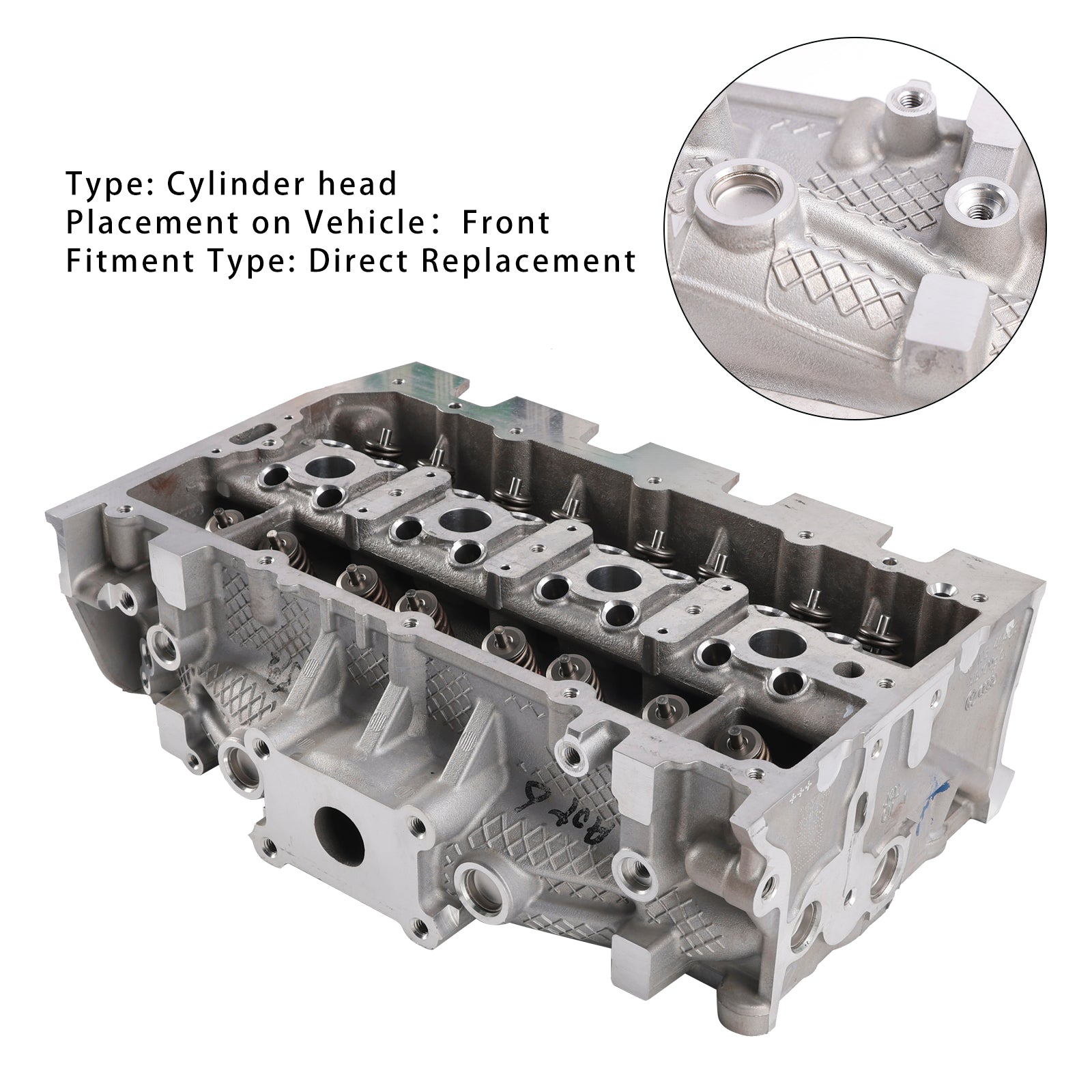 Cylinder Head Valves 1.2 TSI EA211 04E103064L For VW For Audi CJZA CYVB CYVA
