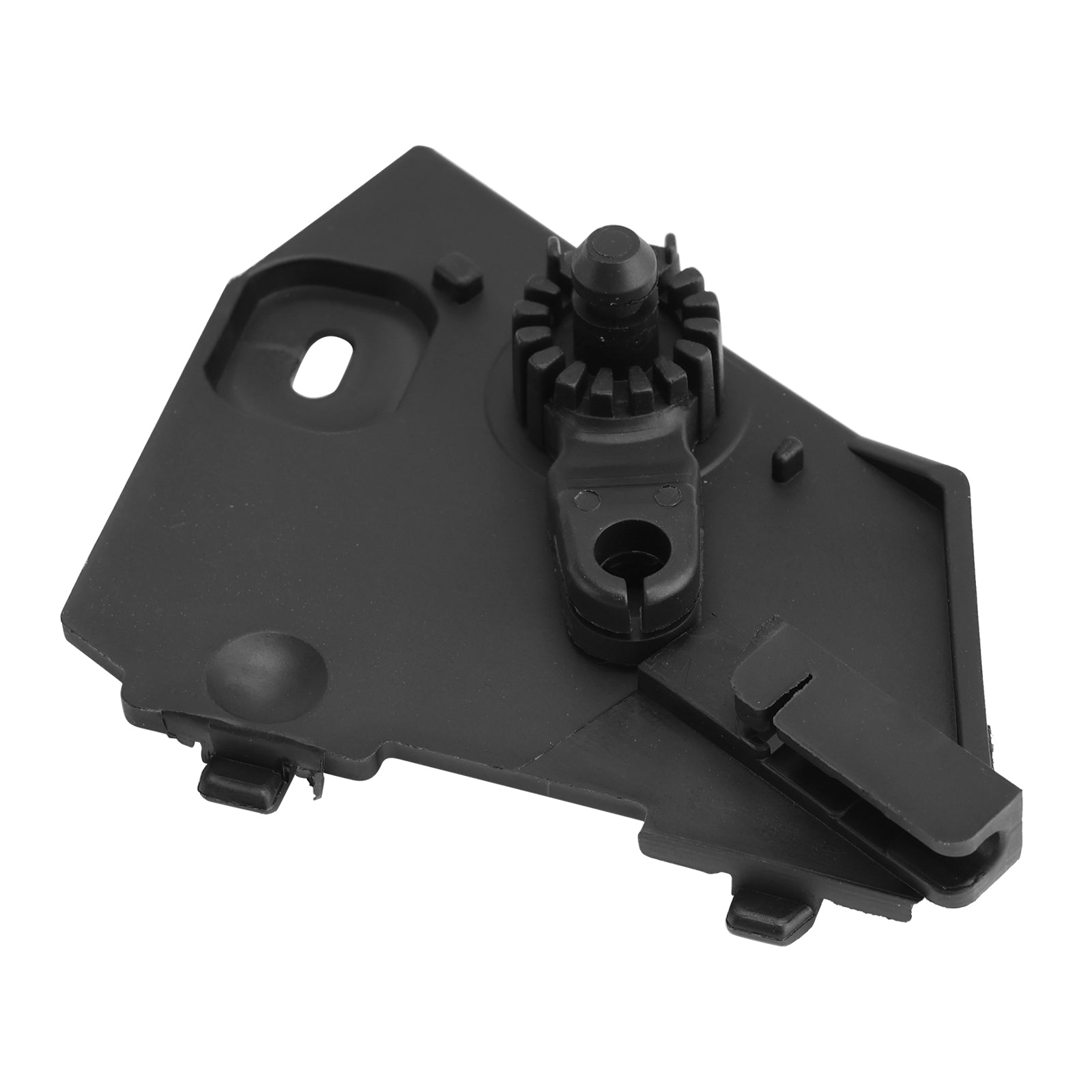 Black Front Bonnet Release Lever Handle Bracket 7P0823633 For VW Touareg 2011-2017