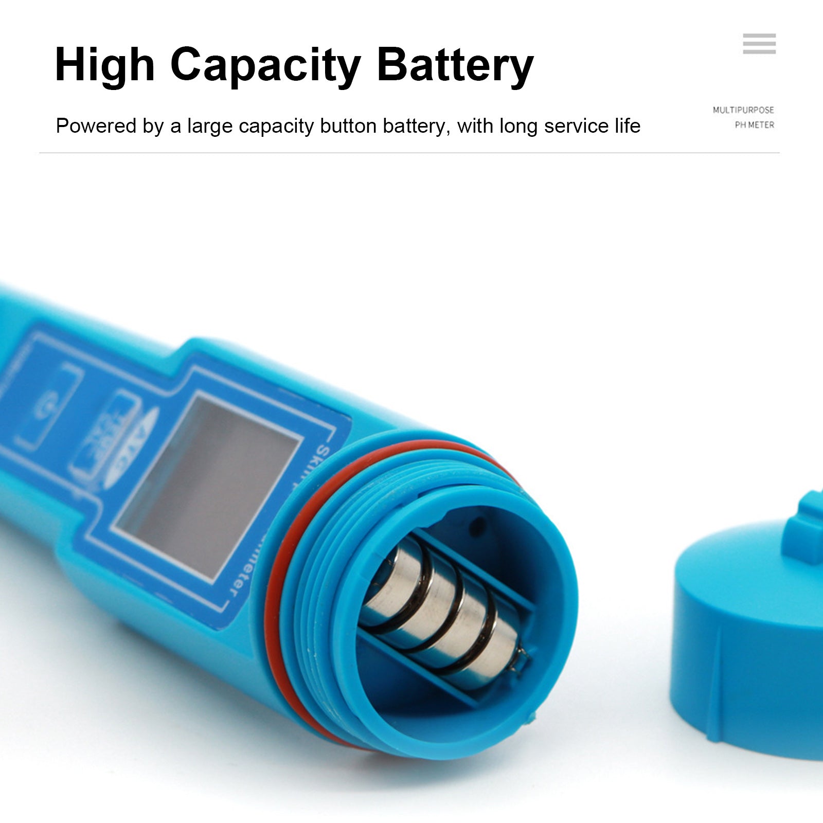 TERMOMEMEMOMER PEM PH pre pera s ovocím ovocného mäsa laboratórium digitálna kyslosť pH tester