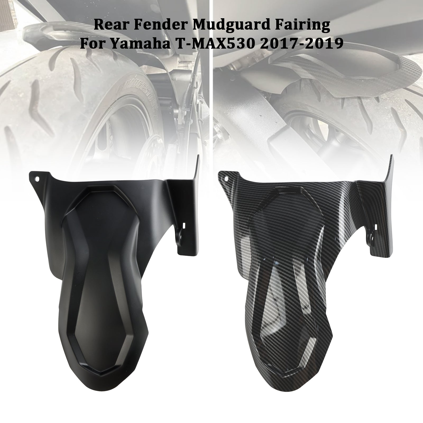 2017-2019 Yamaha T-MAX530 spatbord achterspatbord