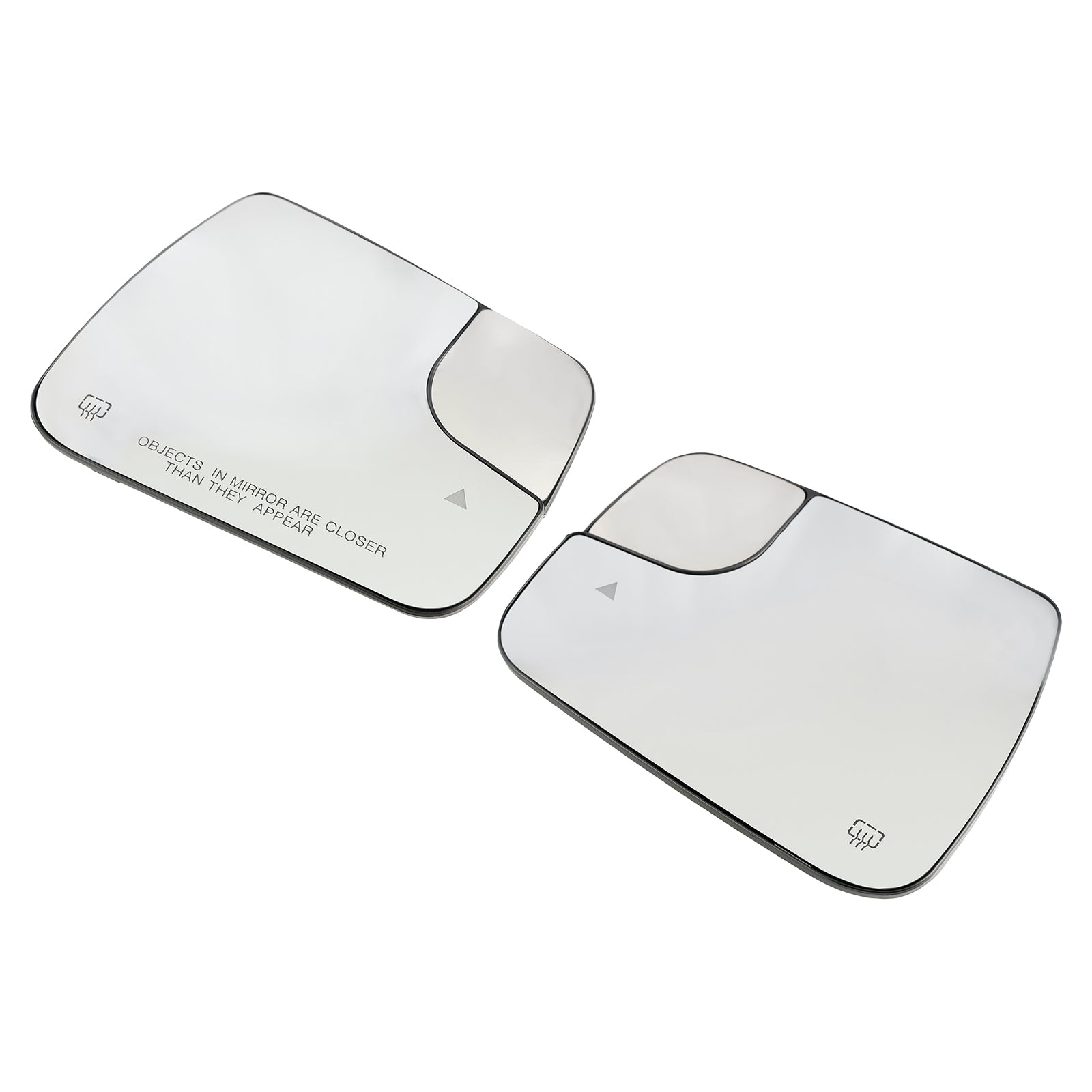 2019-2022 Dodge Ram 1500 2500 2 × Punto ciego + Vidrio de espejo exterior con calefacción