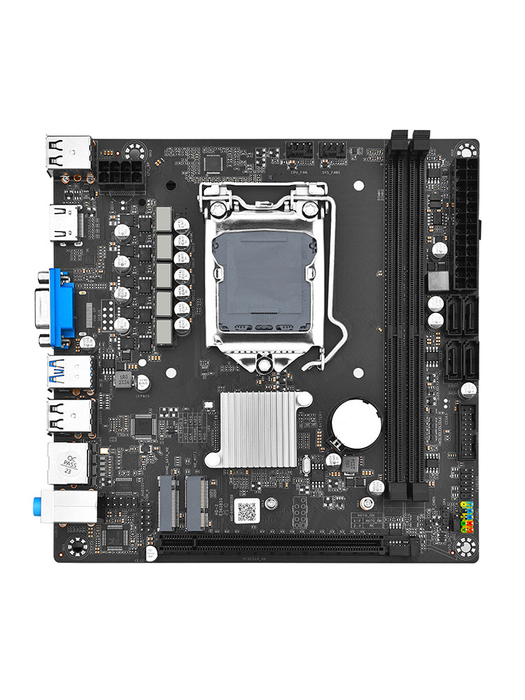 H510M-I placa base de ordenador LGA1200 CPU 1200-Pin DDR4 NVME WIFI placa placa PC