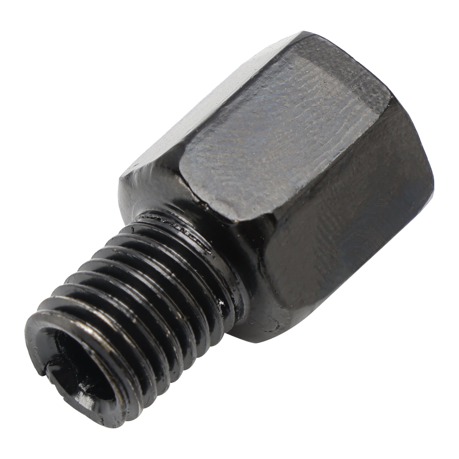 2 Univerzálne fit motocykle zrkadlové adaptéry 10 mm reverz na 10 mm štandard